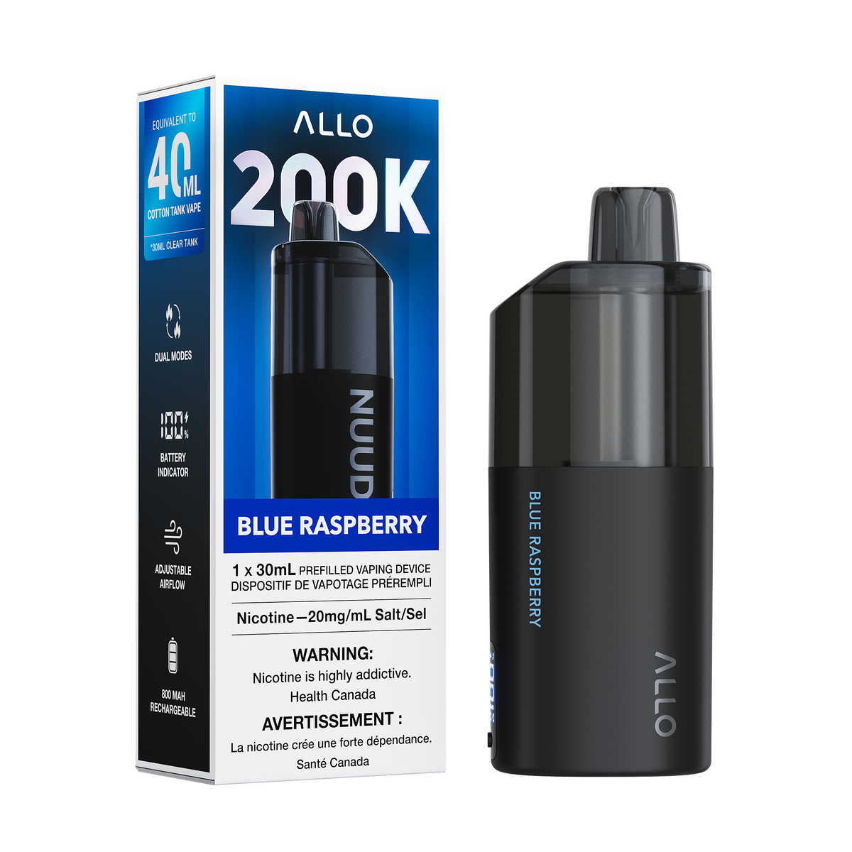 ALLO NUUD 200K DISPOSABLE