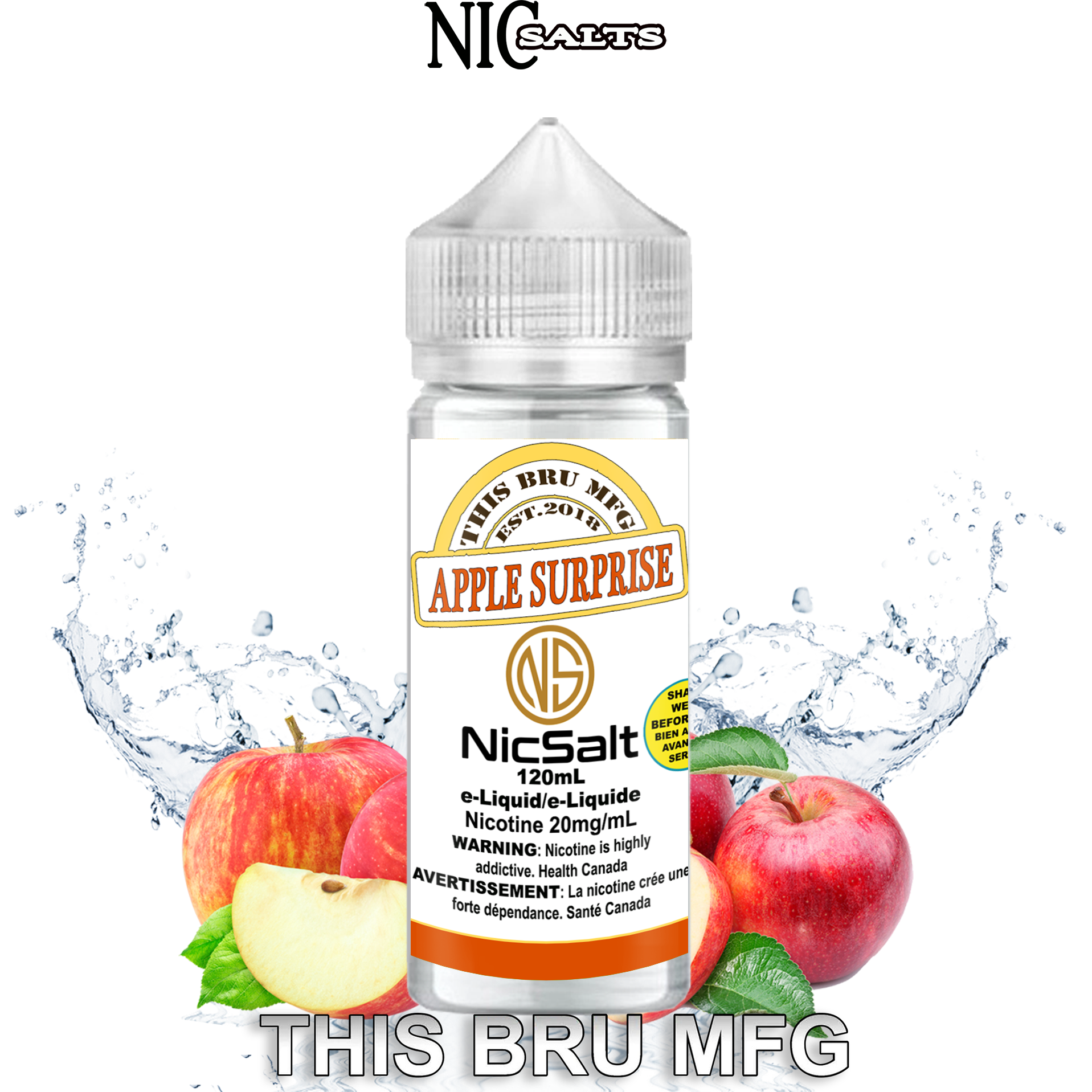 CUSTOM THIS BRU MFG SALT - APPLE SURPRISE