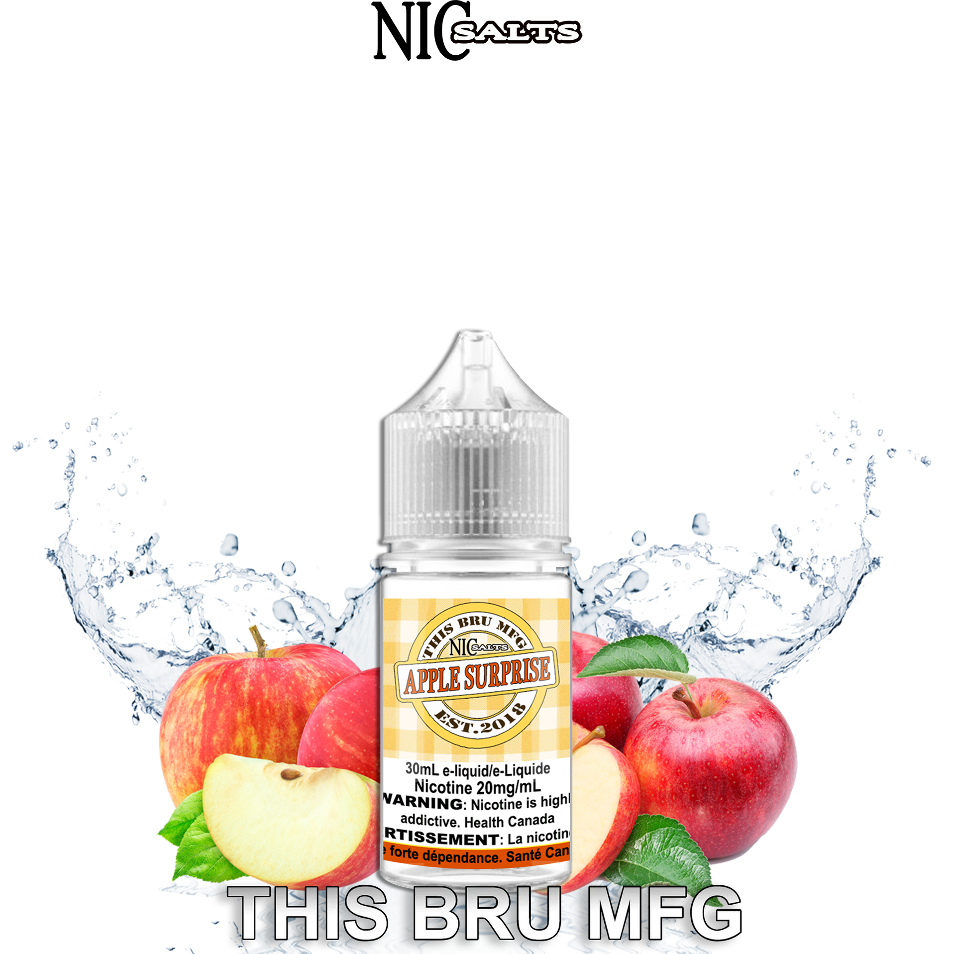 CUSTOM THIS BRU MFG SALT - APPLE SURPRISE