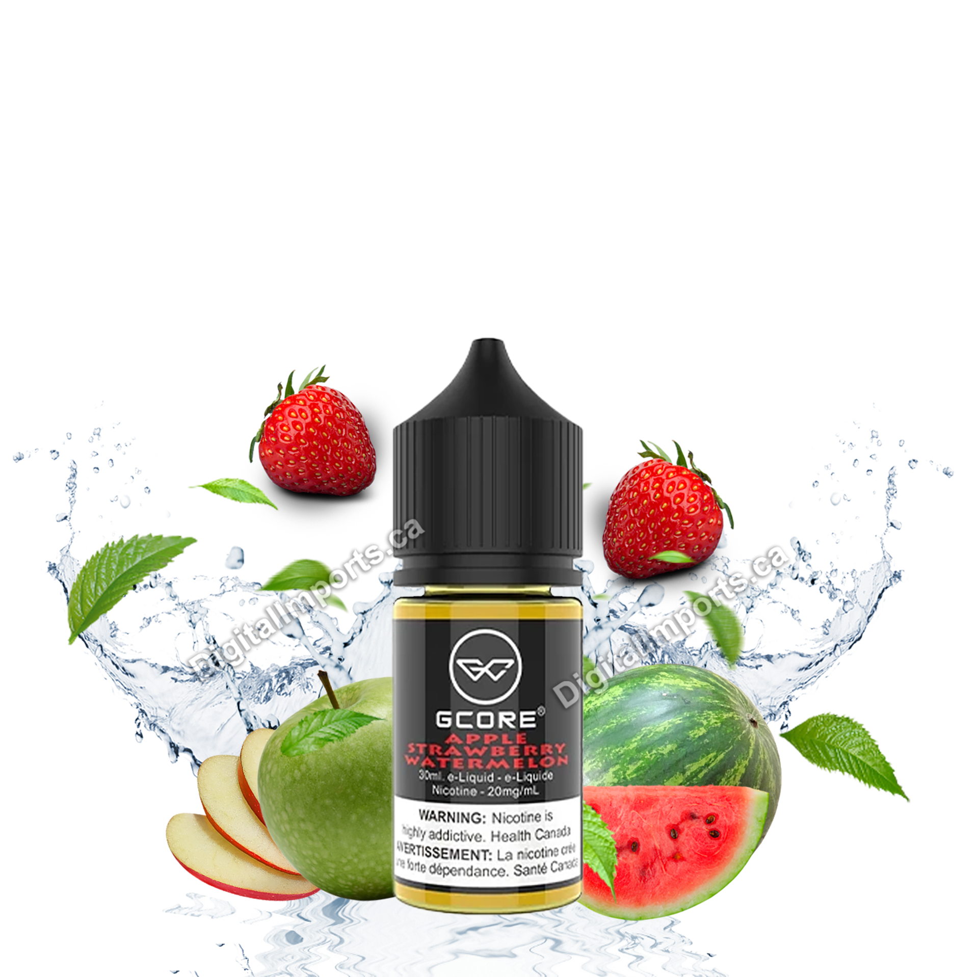 GCORE SALT - APPLE STRAWBERRY WATERMELON 30ML