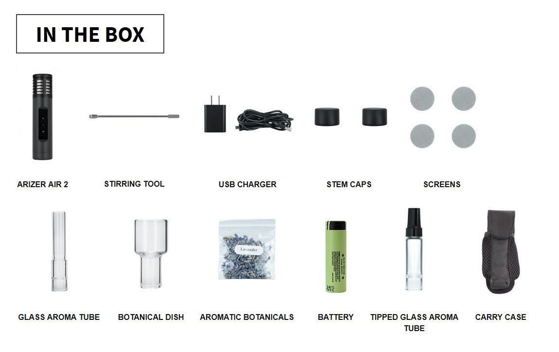 ARIZER AIR 2 KIT CARBON BLACK