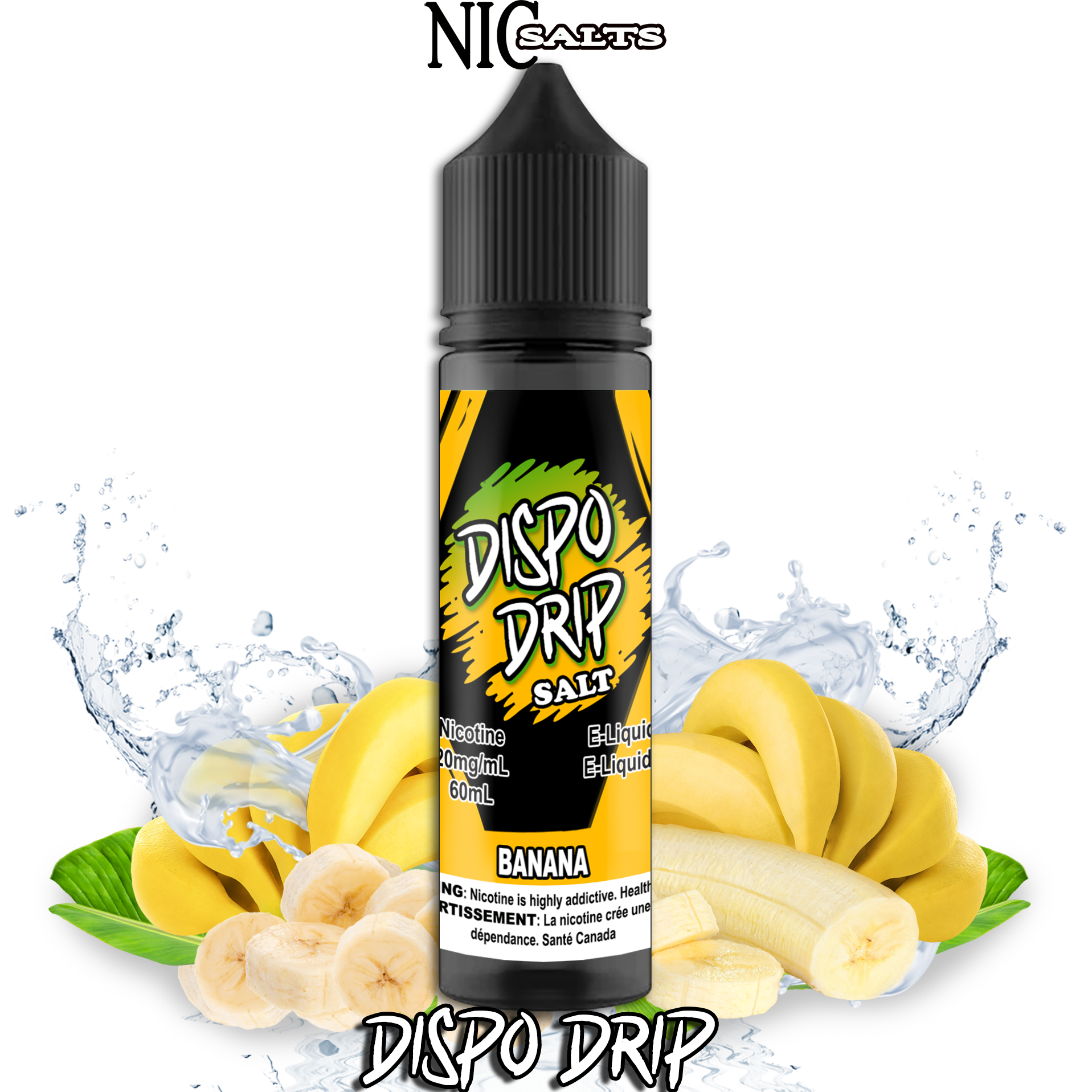 DISPO DRIP SALT - BANANA 60ML