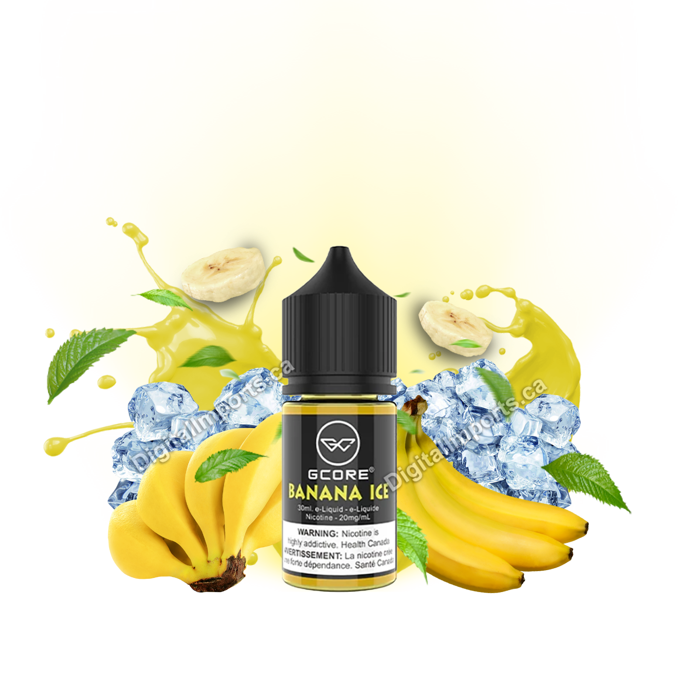 GCORE SALT - BANANA ICE 30ML