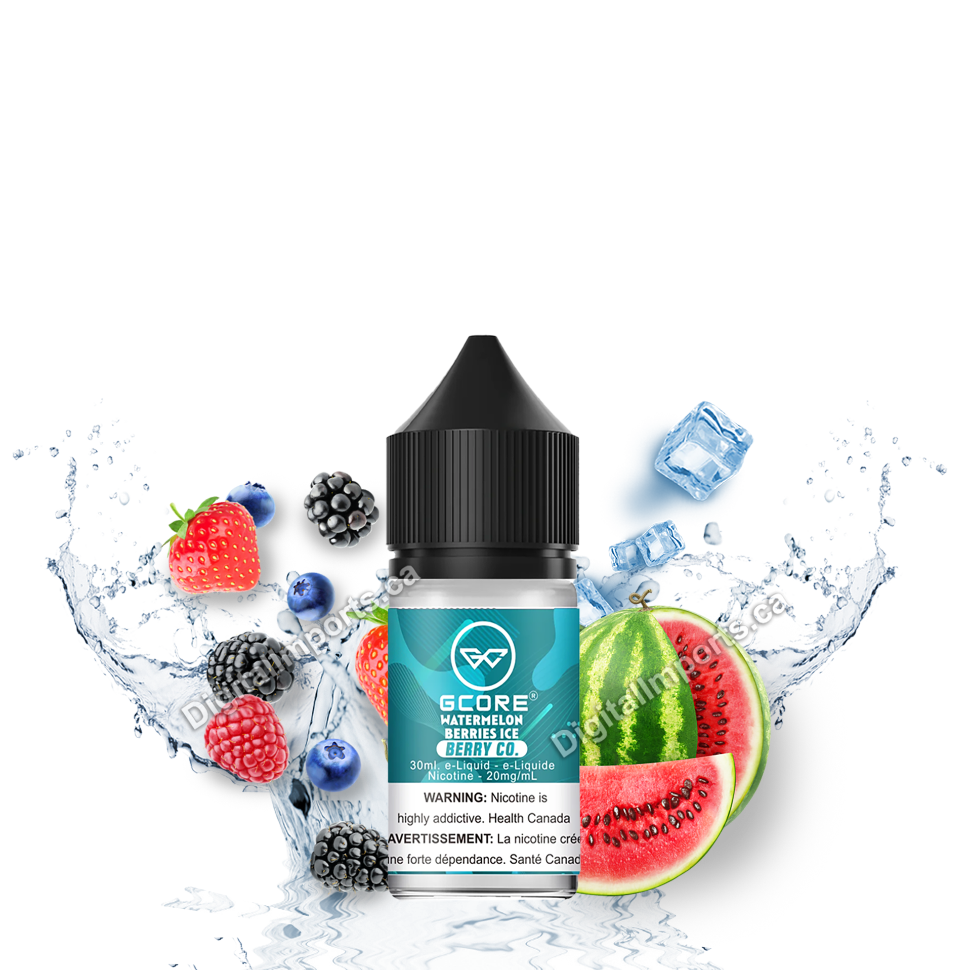 GCORE SALT - WATERMELON BERRIES ICE 30ML