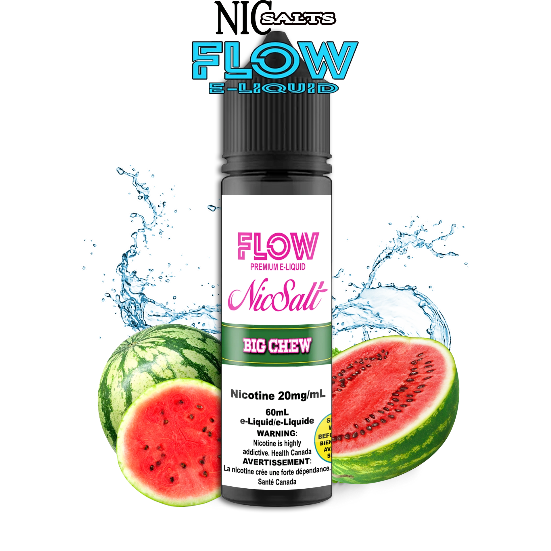 FLOW E-LIQUID SALT - BIG CHEW 60ML