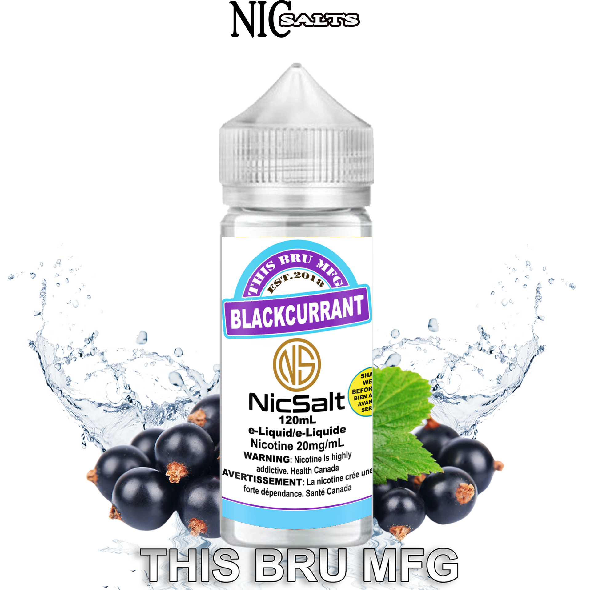 CUSTOM THIS BRU MFG SALT - BLACKCURRANT