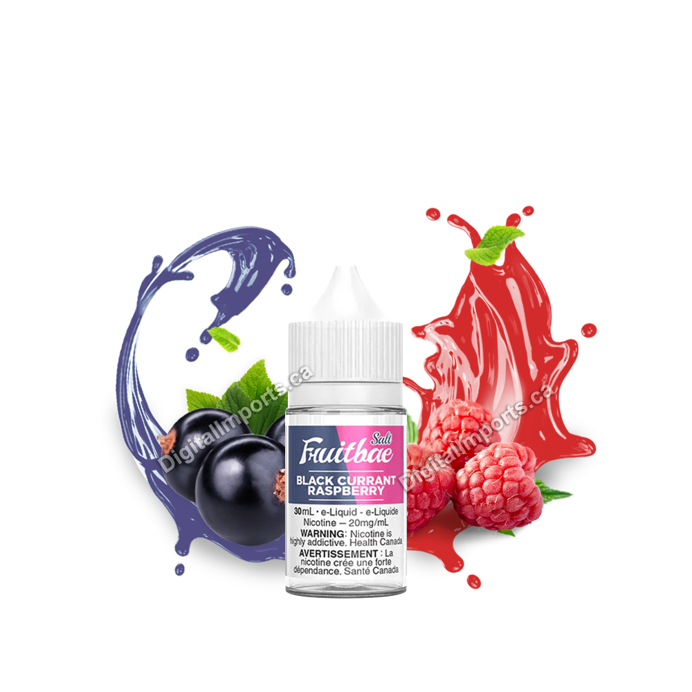 FRUITBAE SALT - BLACK CURRANT RASPBERRY 30ML