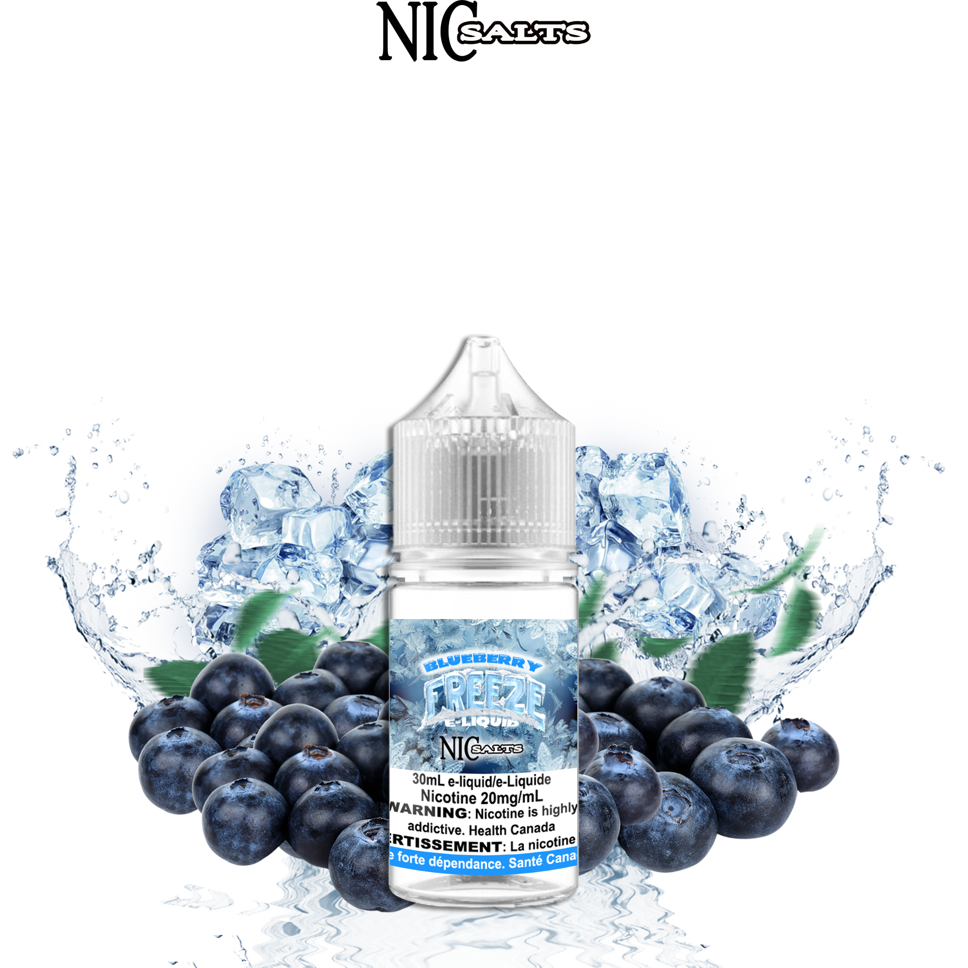 FREEZE SALT - BLUEBERRY 30ML