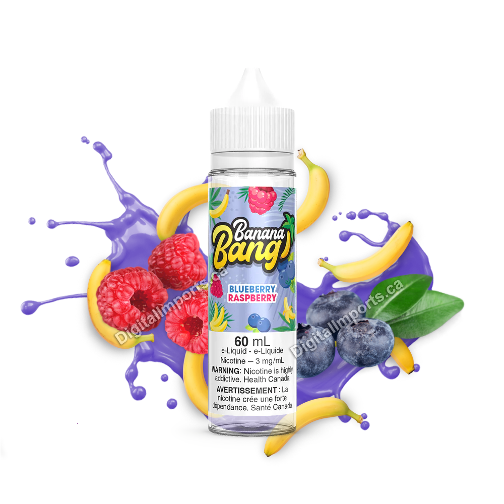 BANANA BANG - BLUEBERRY RASPBERRY 60ML