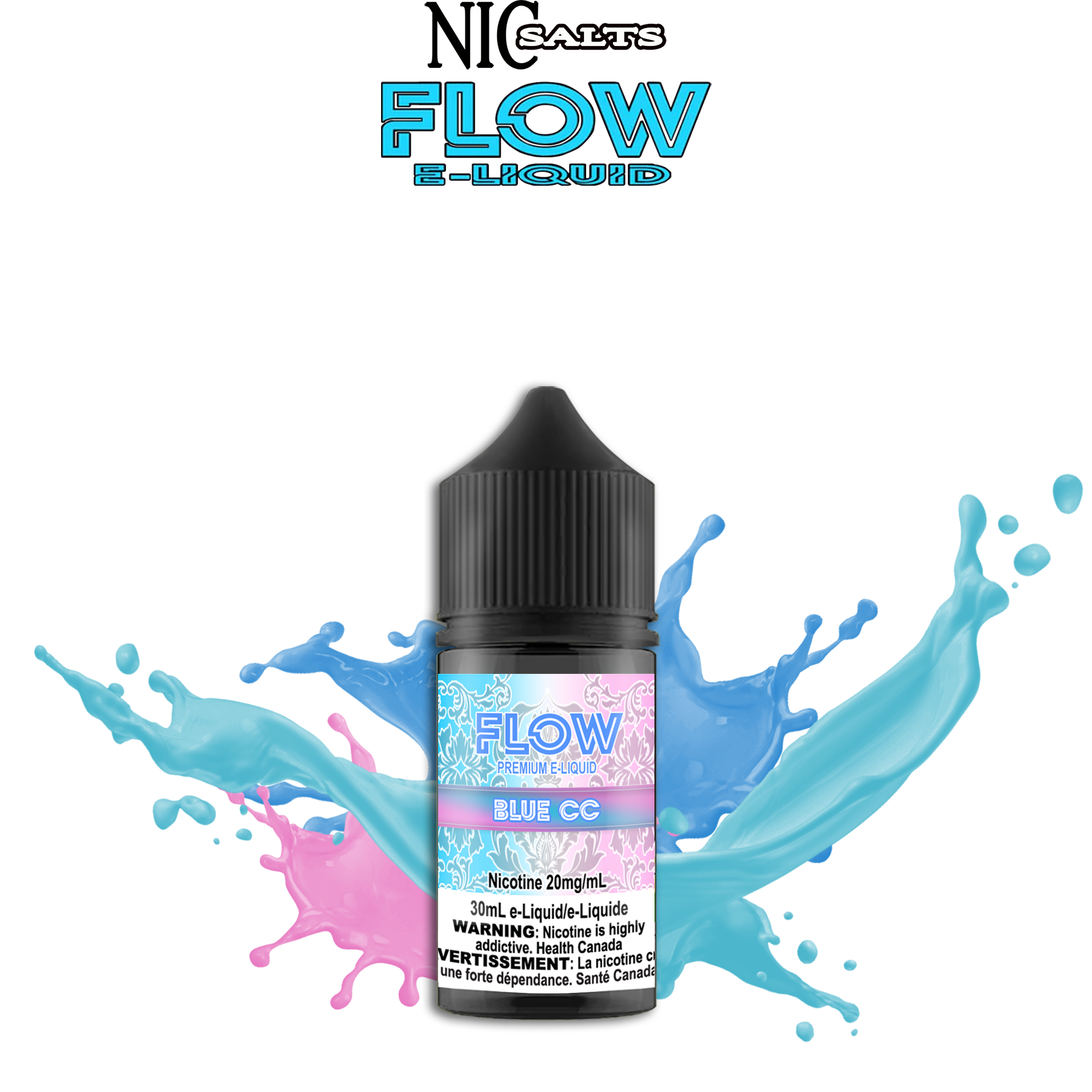 FLOW E-LIQUID SALT - BLUE CC 30ML