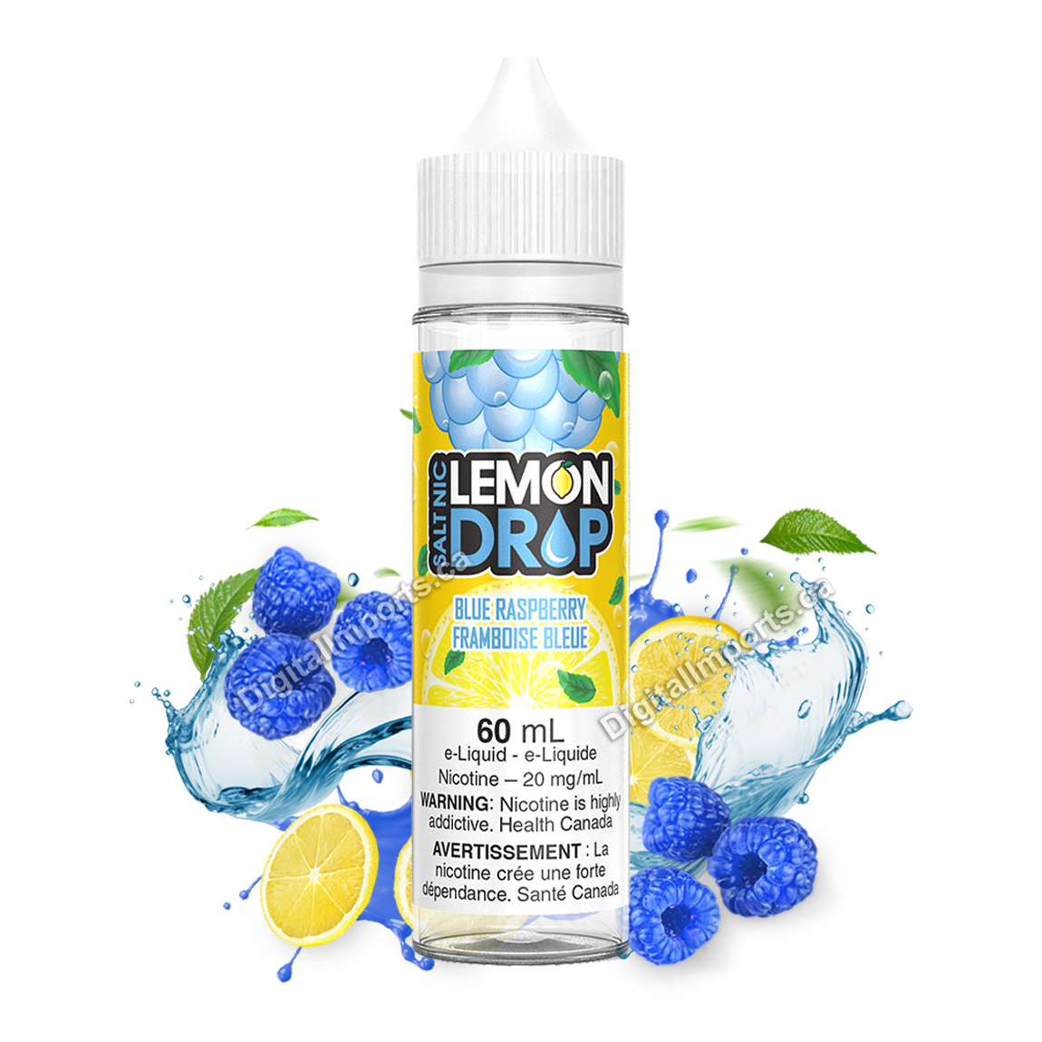 LEMON DROP SALT - BLUE RASPBERRY 60ML