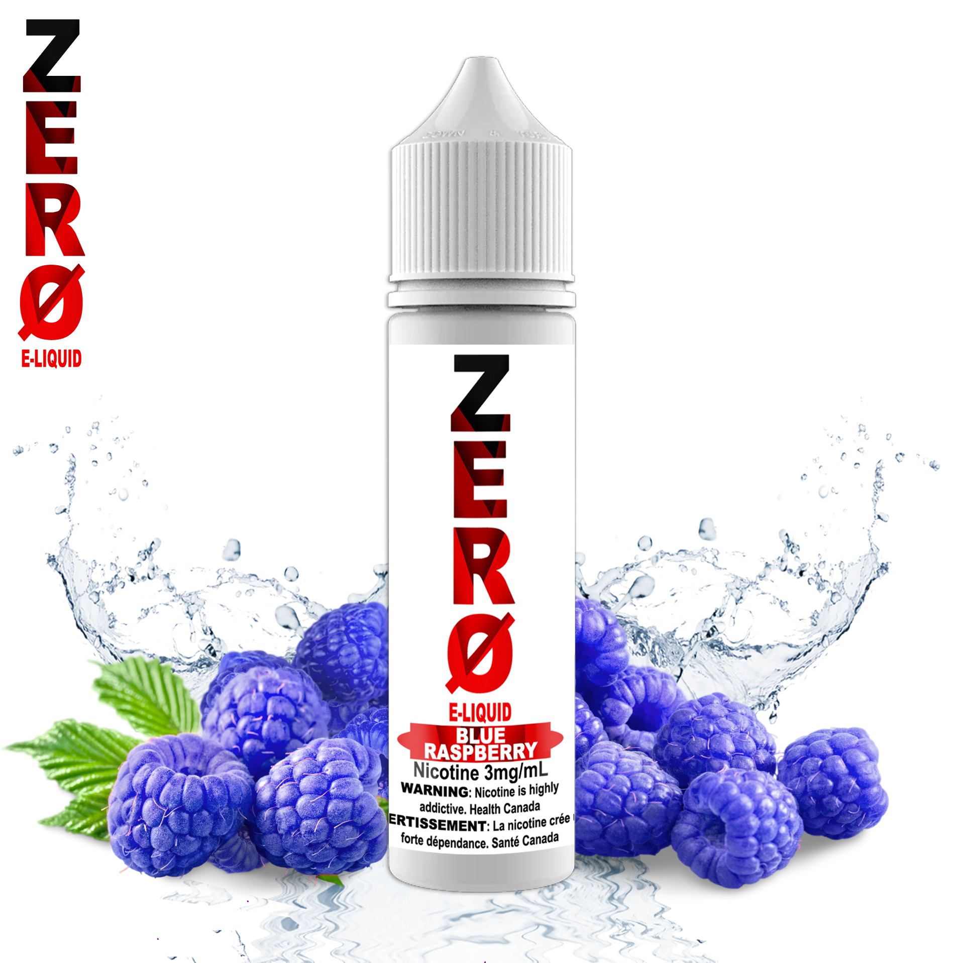 ZERO - BLUE RASPBERRY 60ML