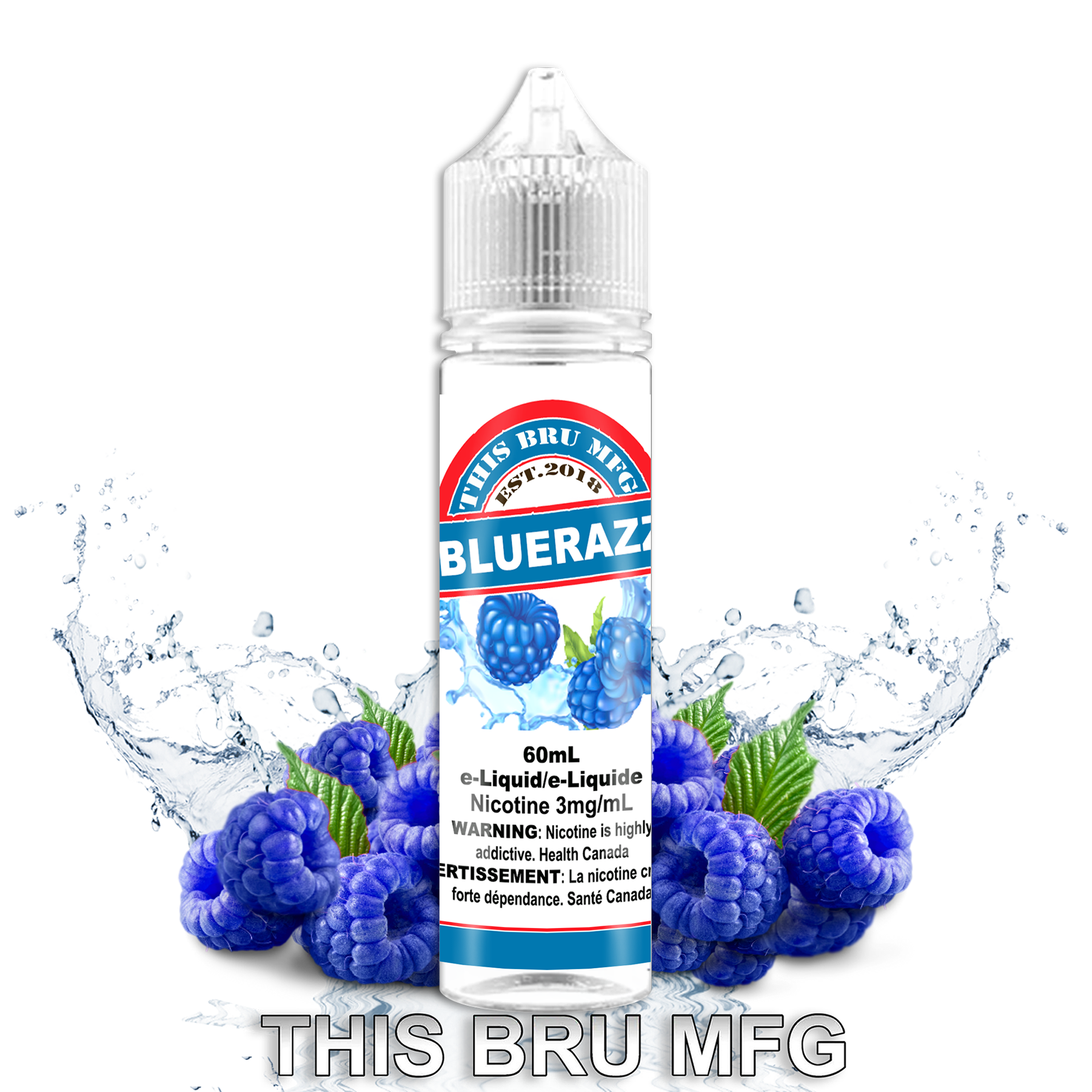 CUSTOM THIS BRU MFG - BLUERAZZ