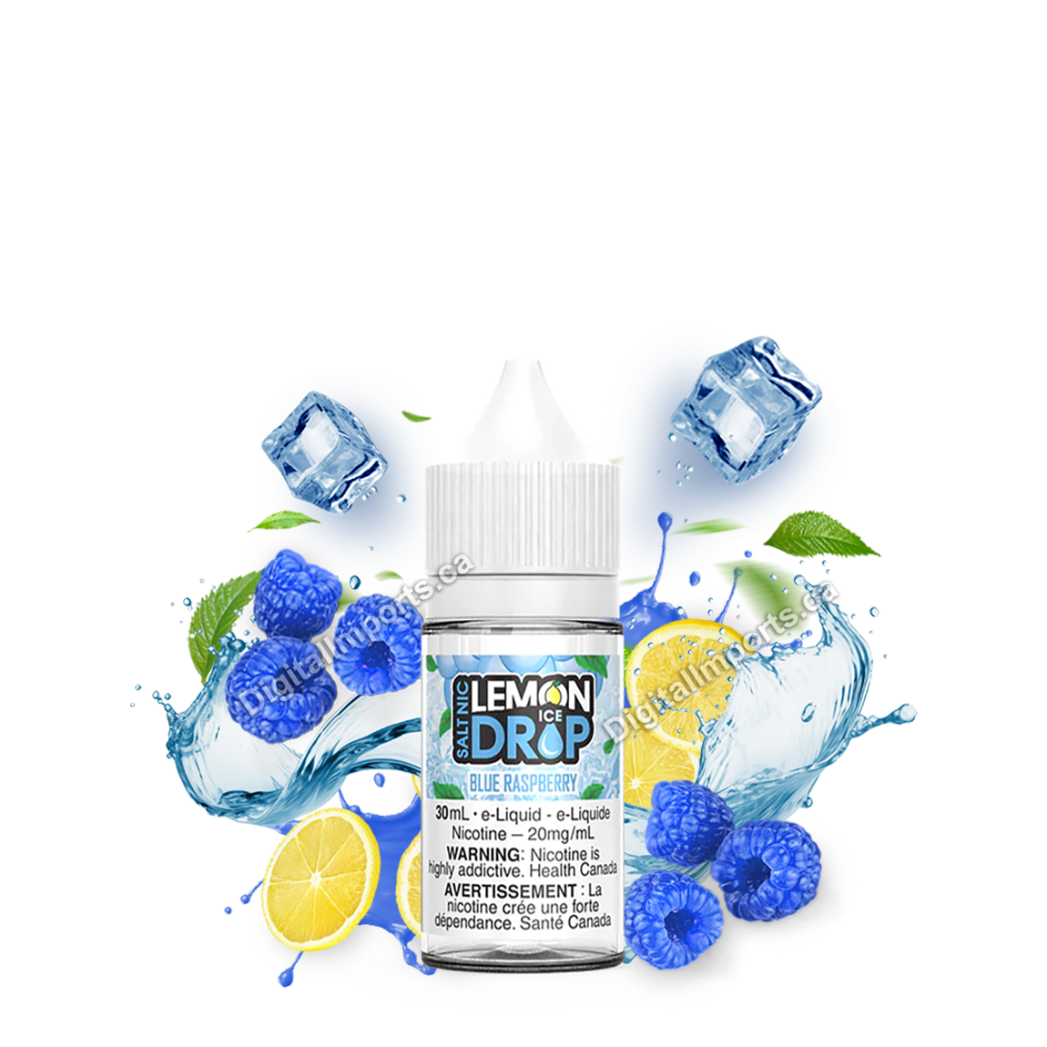 LEMON DROP SALT - BLUE RASPBERRY ICE 30ML