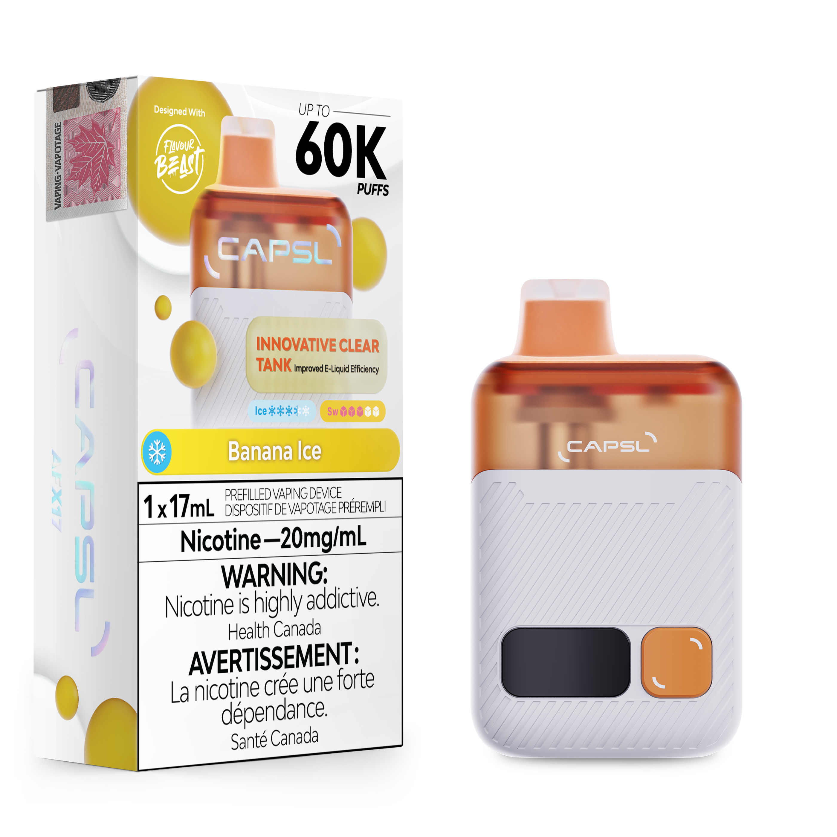 CAPSL AFX17 60K DISPOSABLE