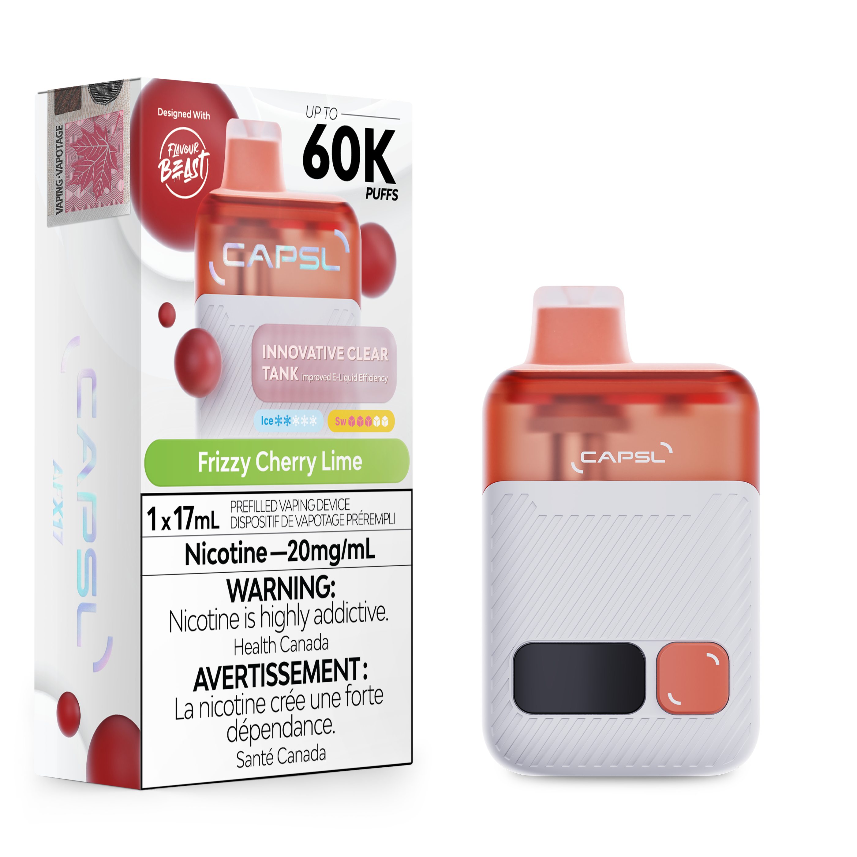 CAPSL AFX17 60K DISPOSABLE