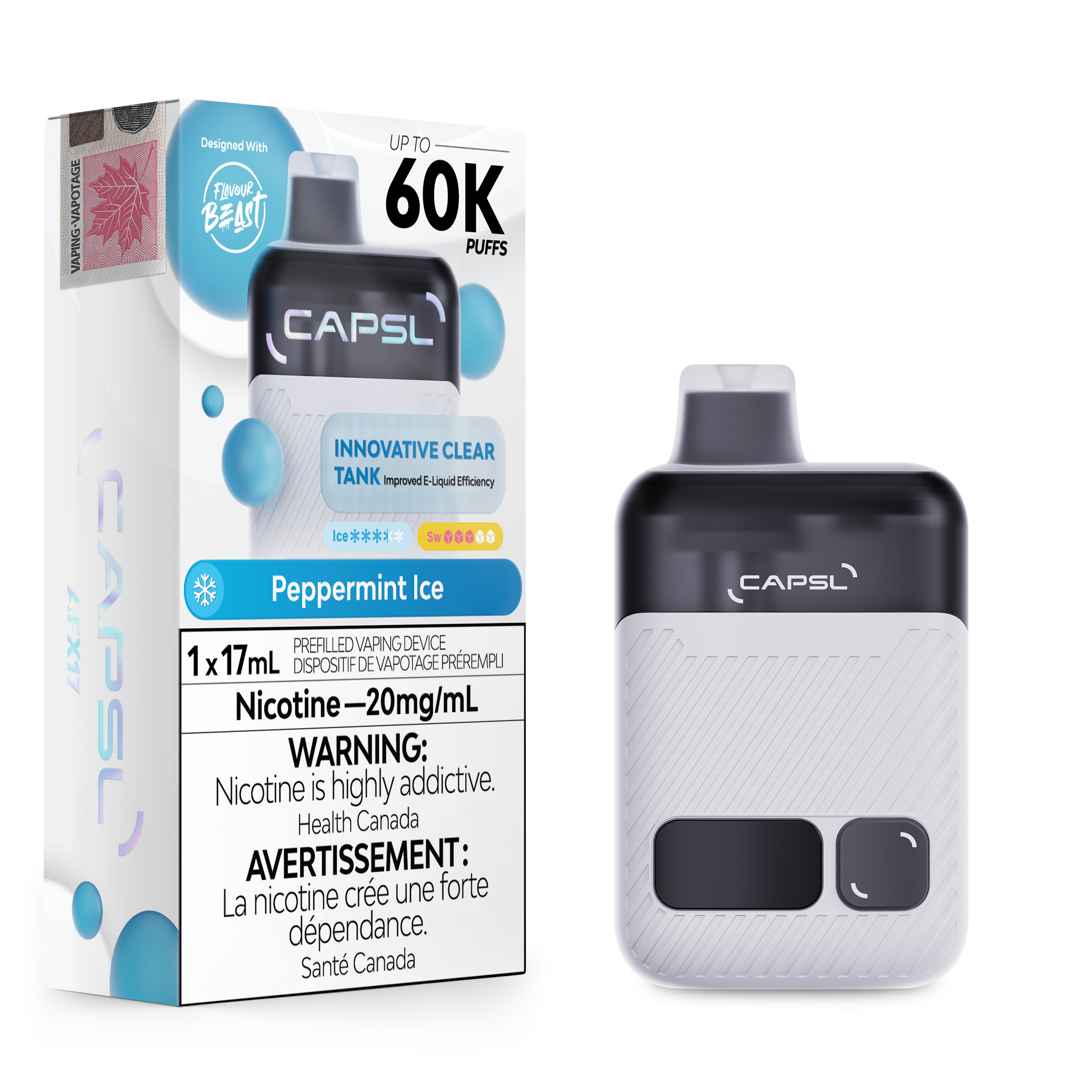 CAPSL AFX17 60K DISPOSABLE