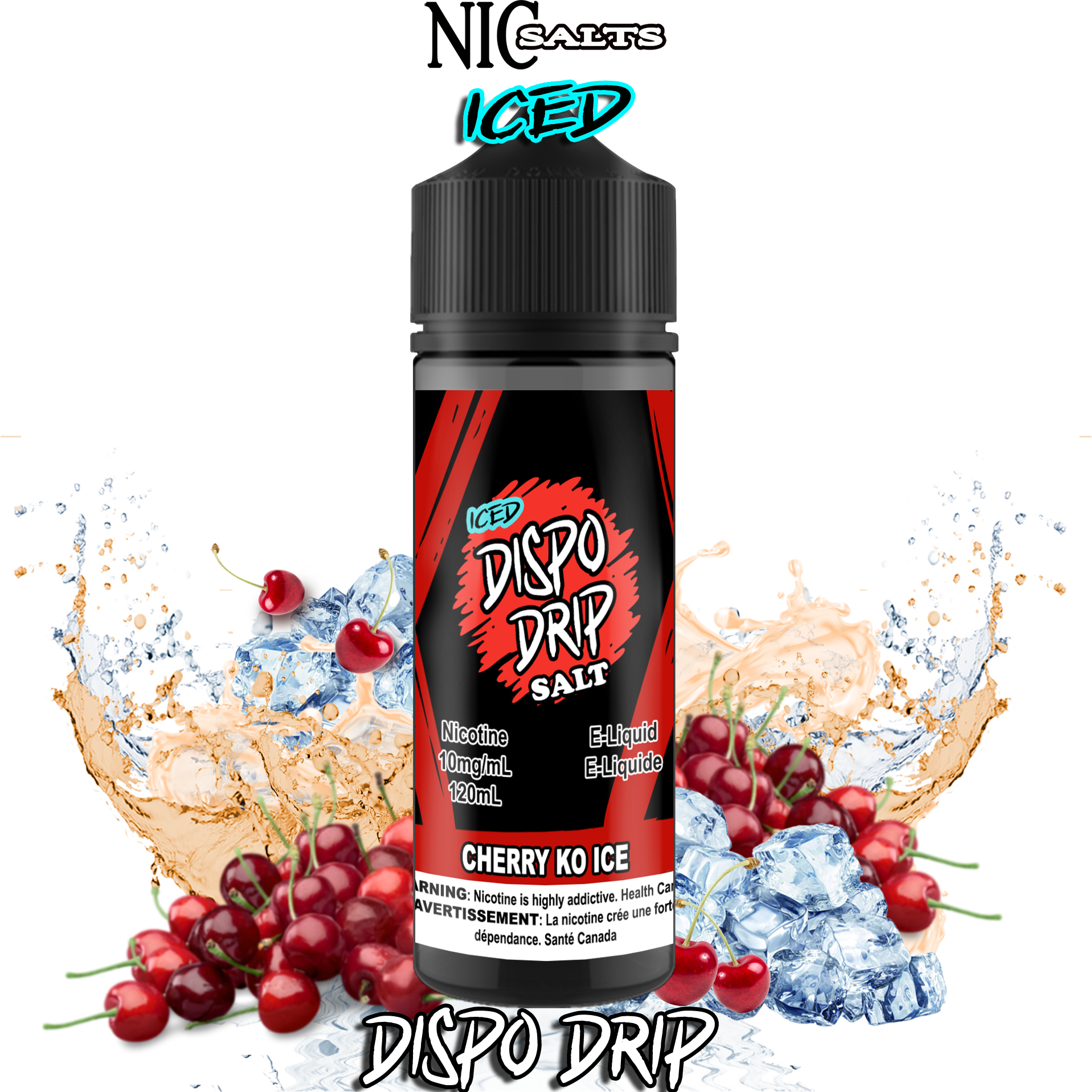 CUSTOM DISPO DRIP SALT - CHERRY KO ICE