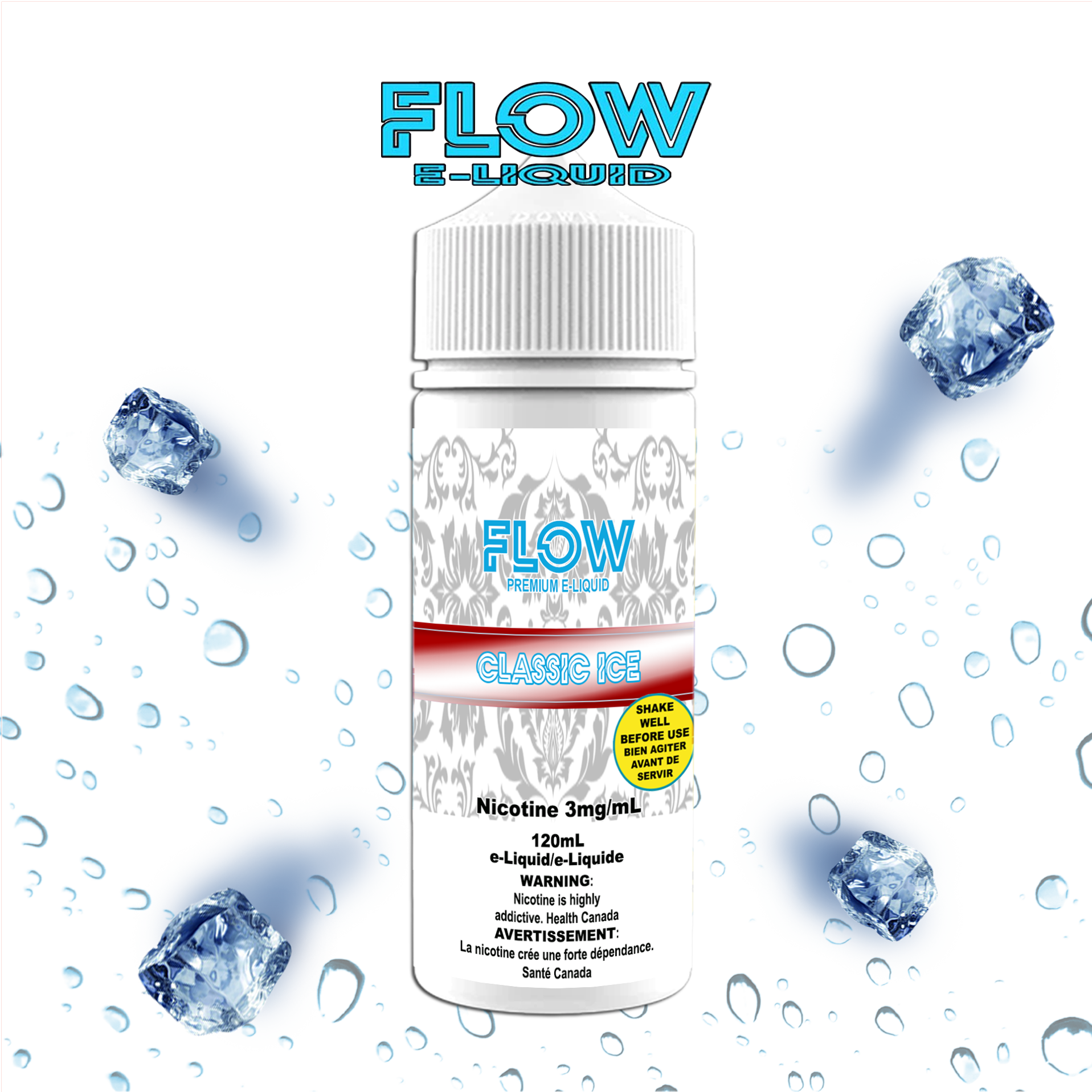 CUSTOM FLOW E-LIQUID - CLASSIC ICE