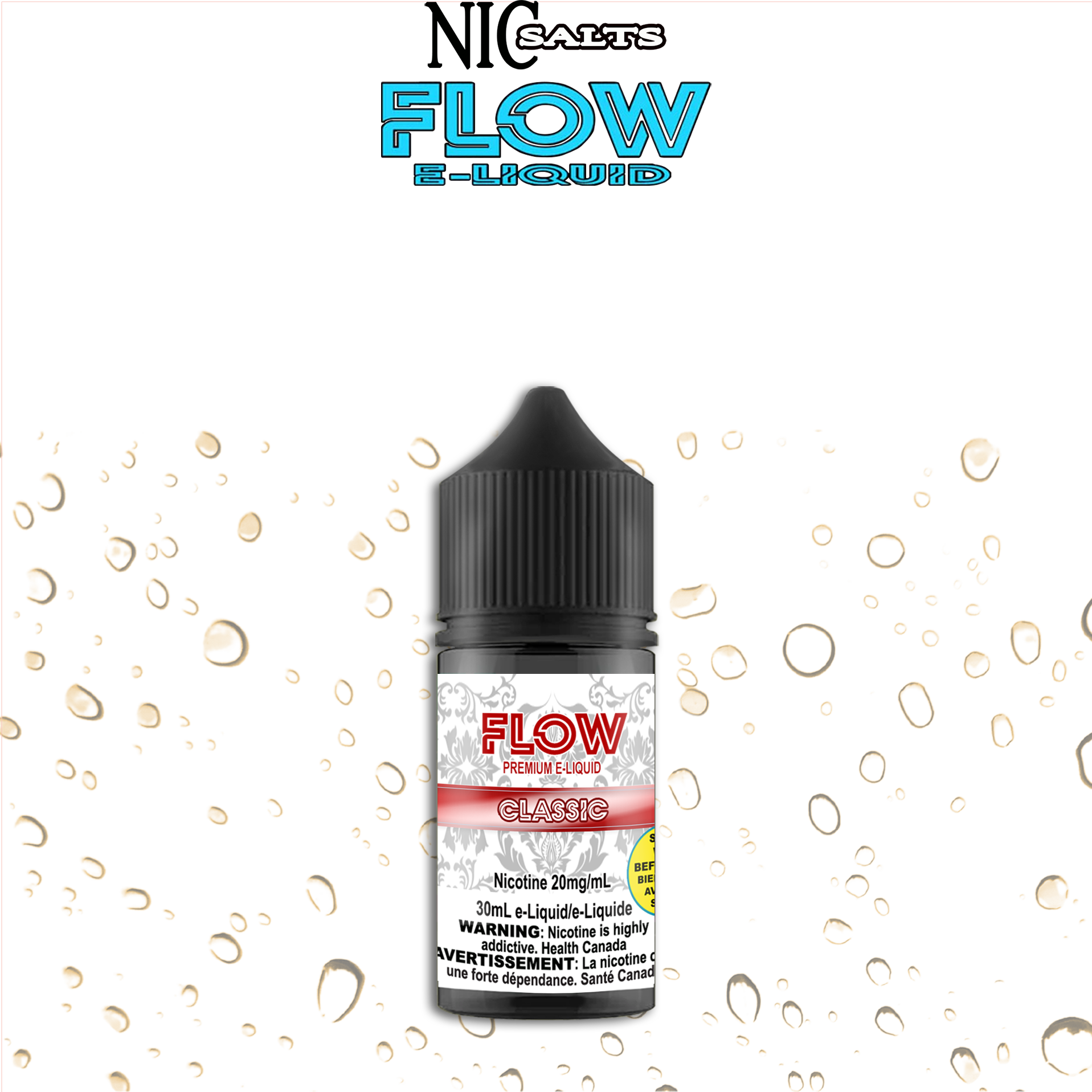 FLOW E-LIQUID SALT - CLASSIC 30ML