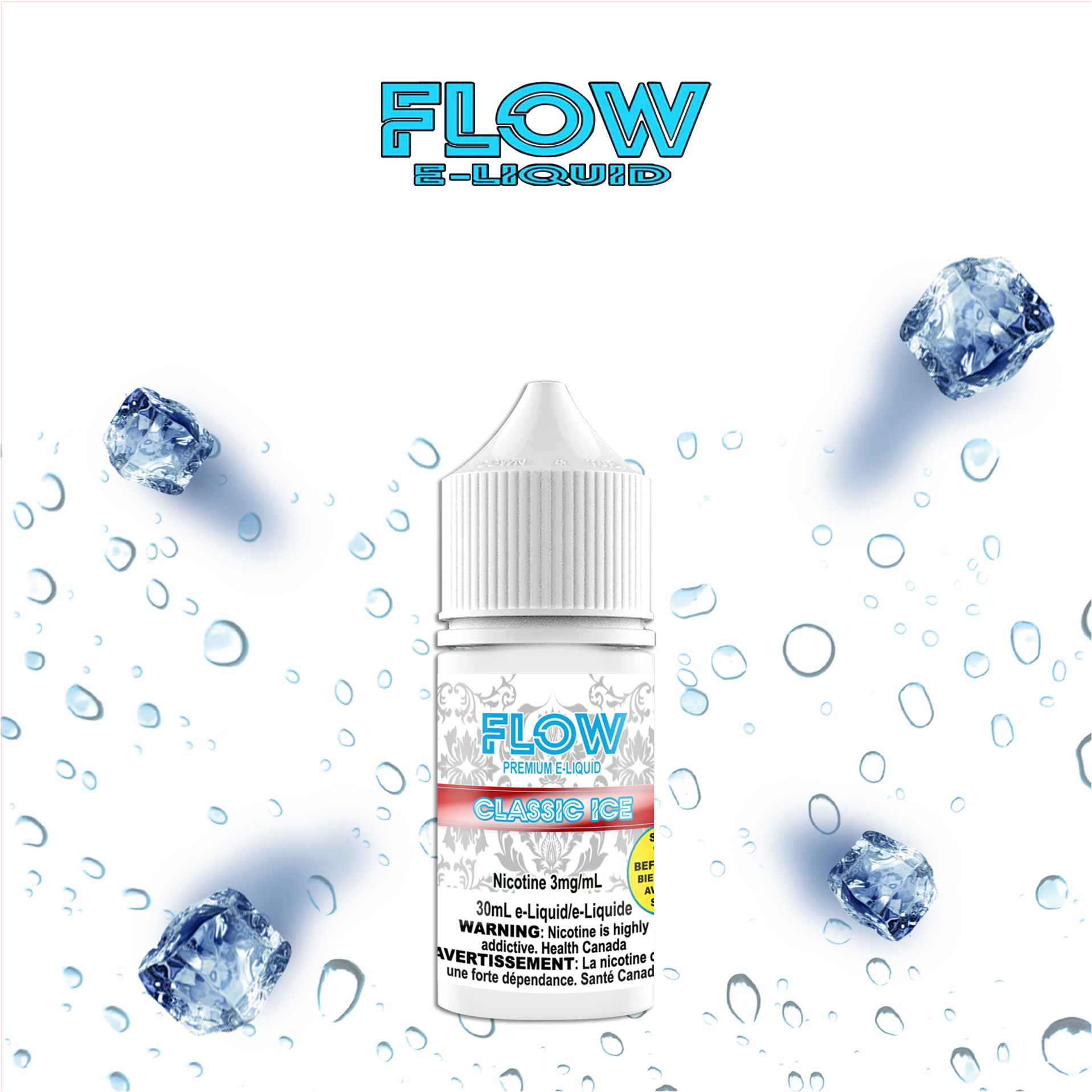 CUSTOM FLOW E-LIQUID - CLASSIC ICE