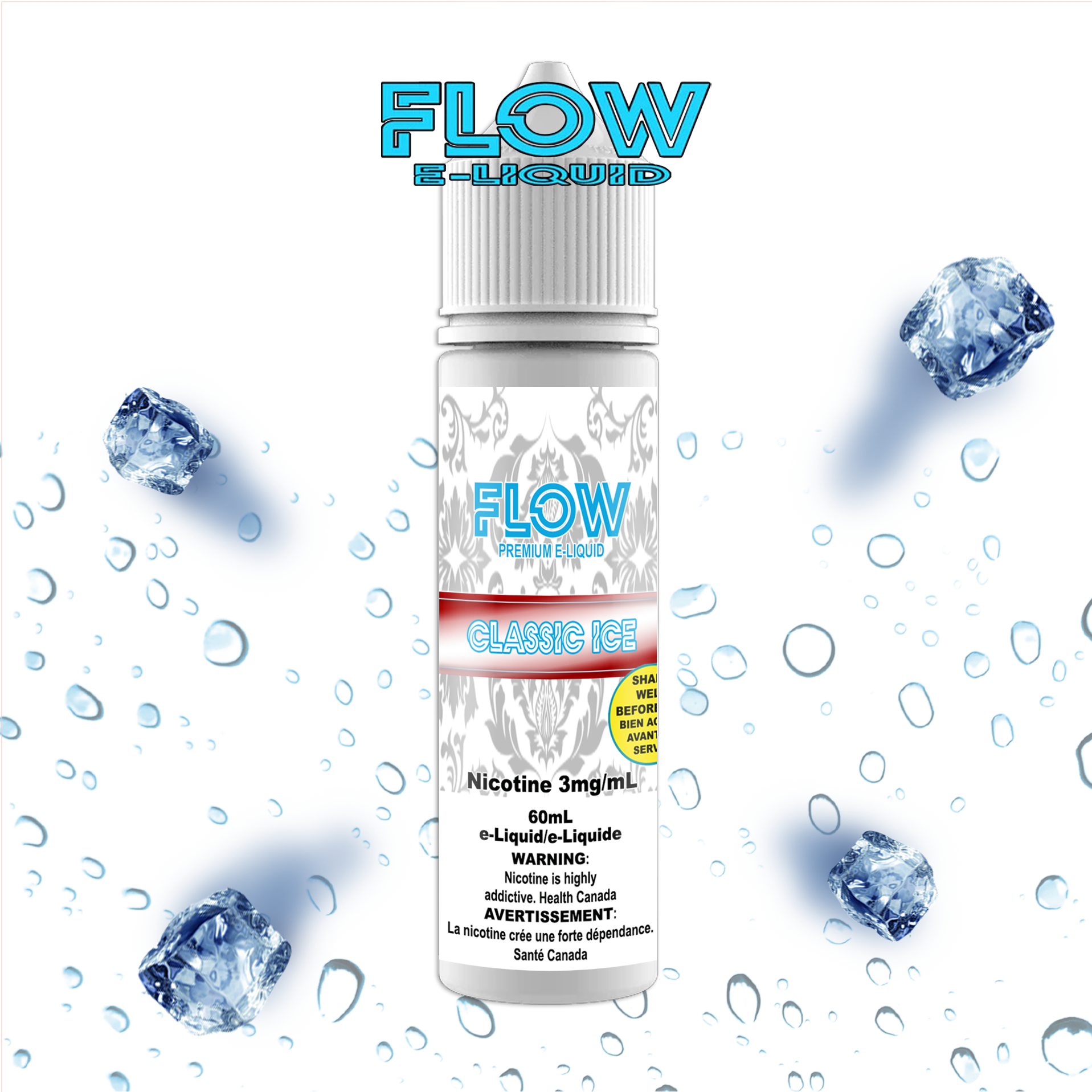 CUSTOM FLOW E-LIQUID - CLASSIC ICE