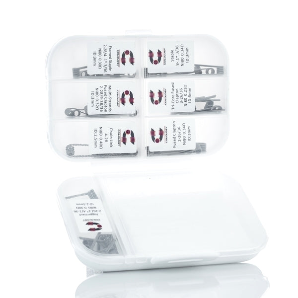 COILOLOGY 7 IN 1 NI80 COIL PACK 42PC