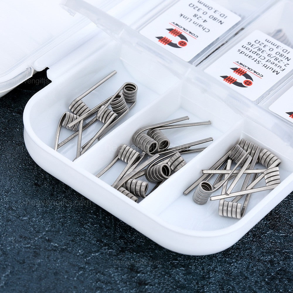 COILOLOGY 7 IN 1 NI80 COIL PACK 42PC