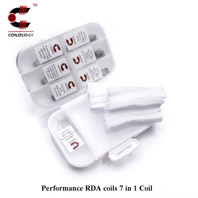 COILOLOGY 7 IN 1 NI80 COIL PACK 42PC