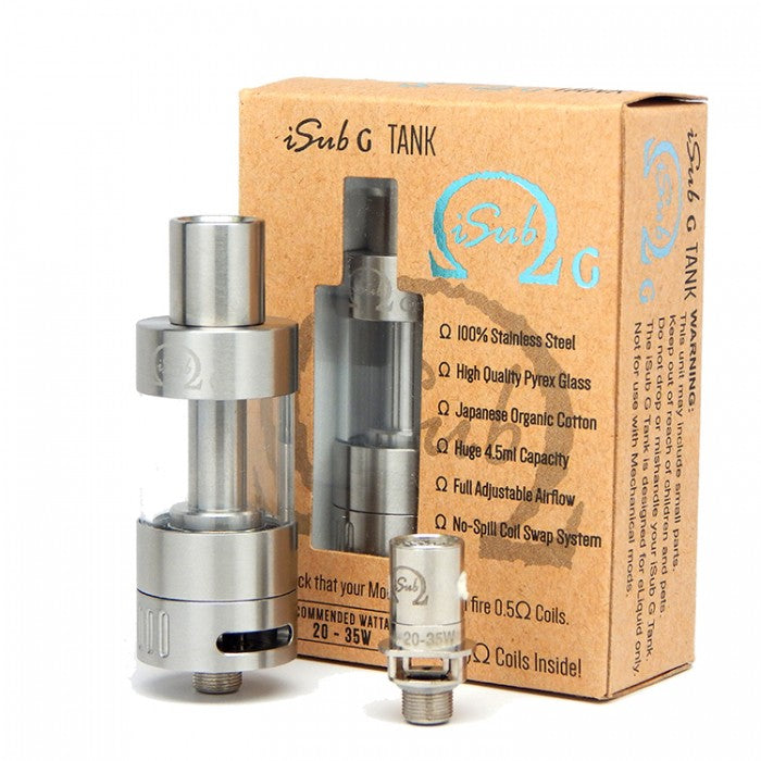 INNOKIN ISUB G TANK STAINLESS STEEL