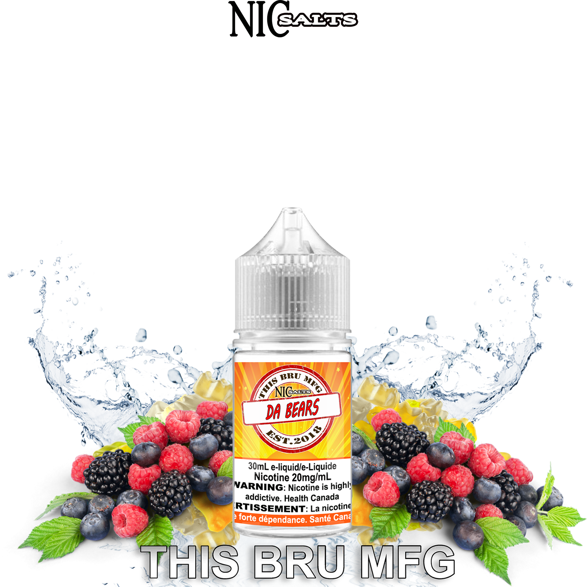 THIS BRU MFG SALT - DA BEARS 30ML