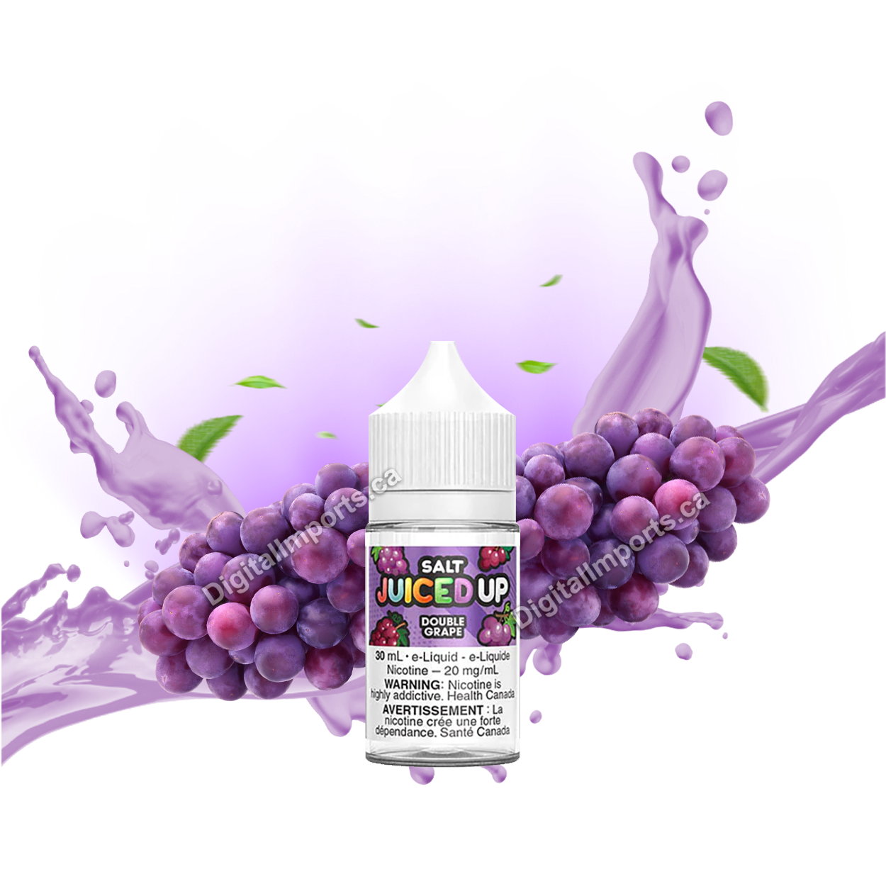 JUICED UP SALT - DOUBLE GRAPE 30ML