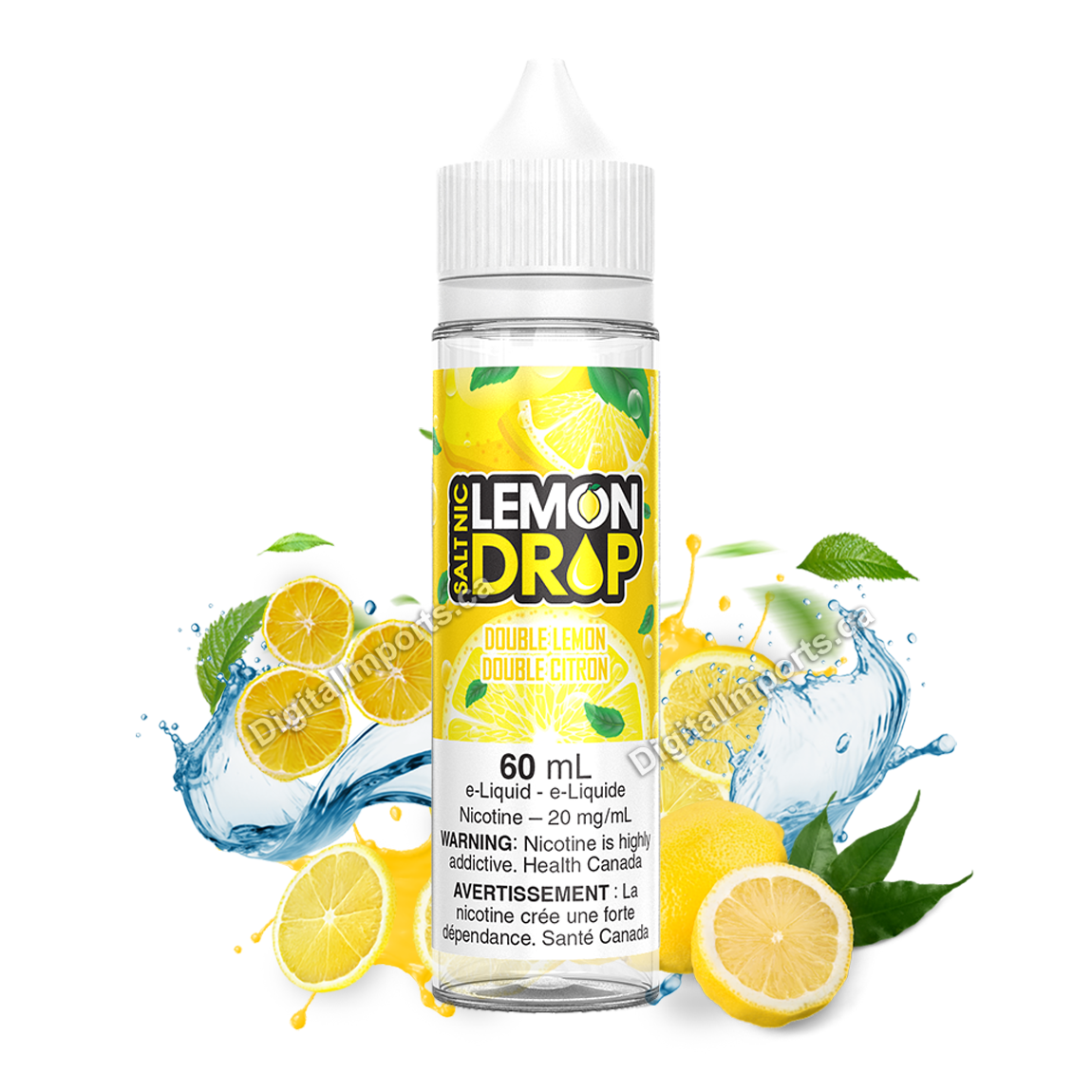 LEMON DROP SALT - DOUBLE LEMON 60ML