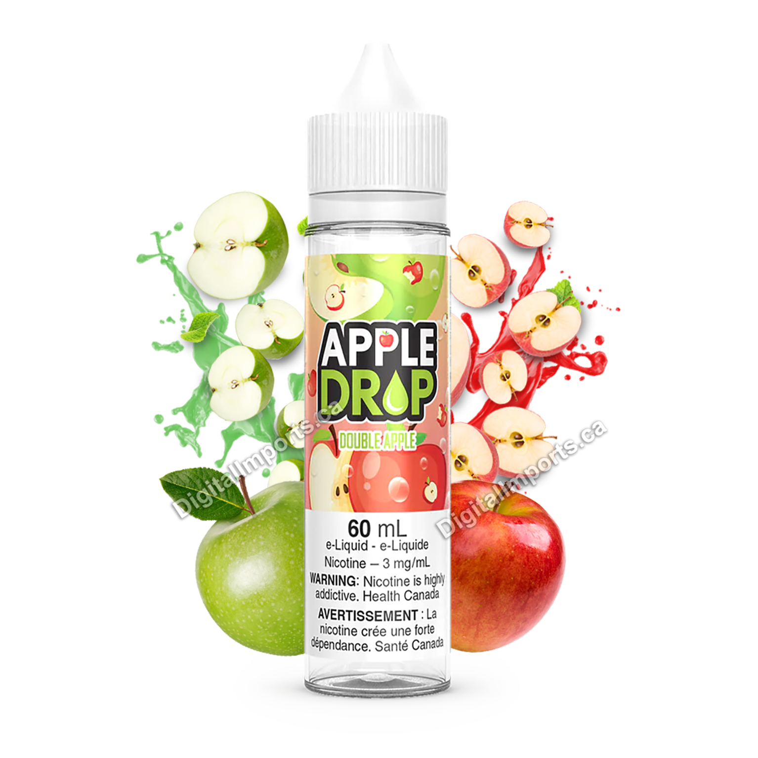Vape Juice Jual Cream Apple Iced 60ml - Freebase Liquid By EJM Tobacco Flavor Vape Juice Jual Cream Apple Iced 60ml - Freebase Liquid By EJM Tobacco Flavor