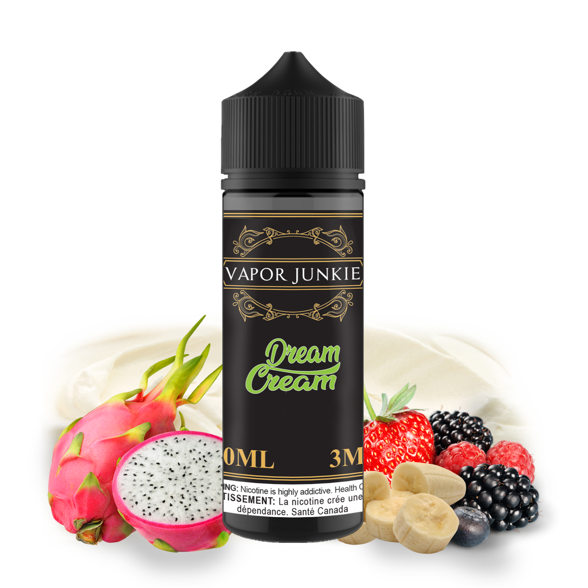 VAPOR JUNKIE - DREAM CREAM 120ML