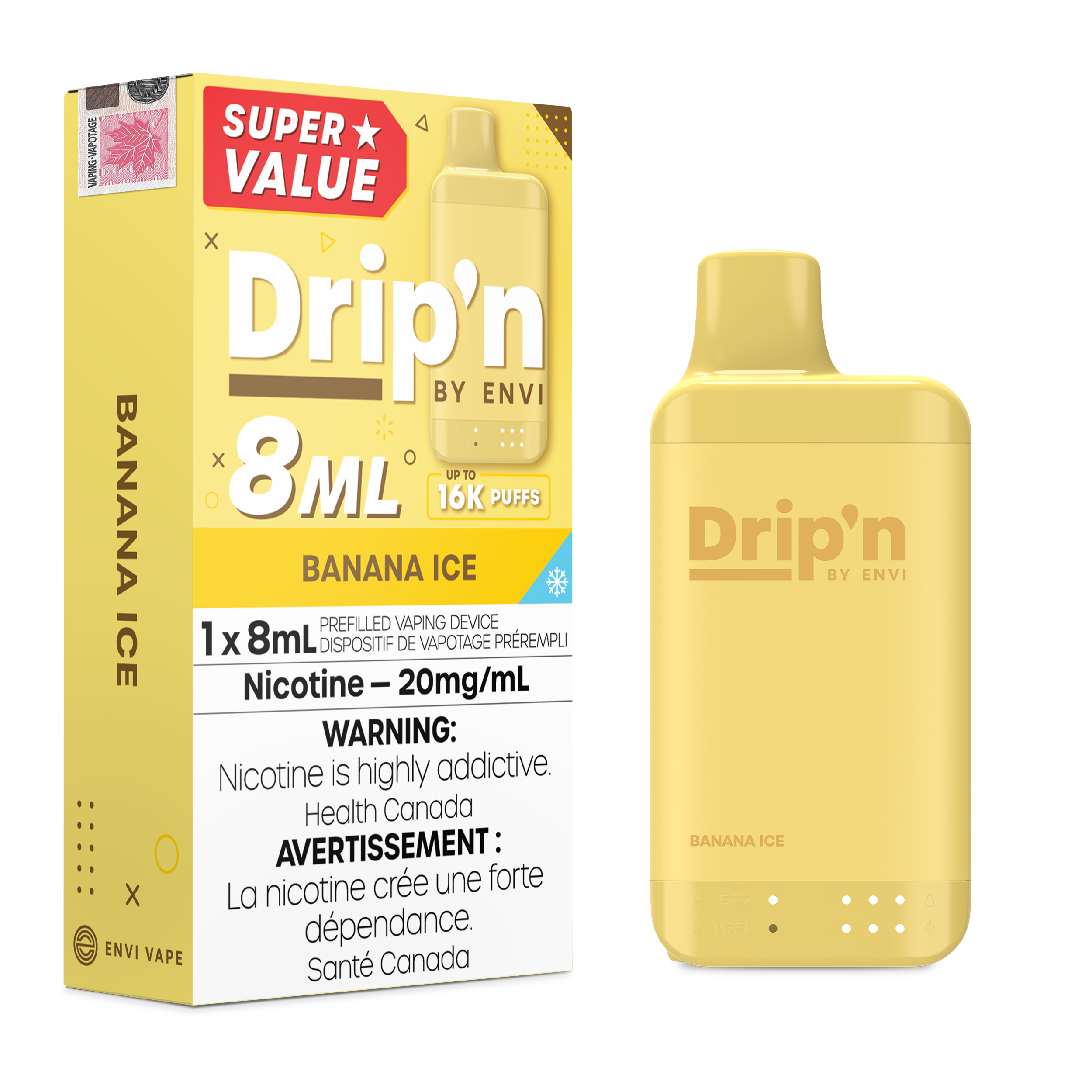 ENVI DRIP'N 8ML DISPOSABLE