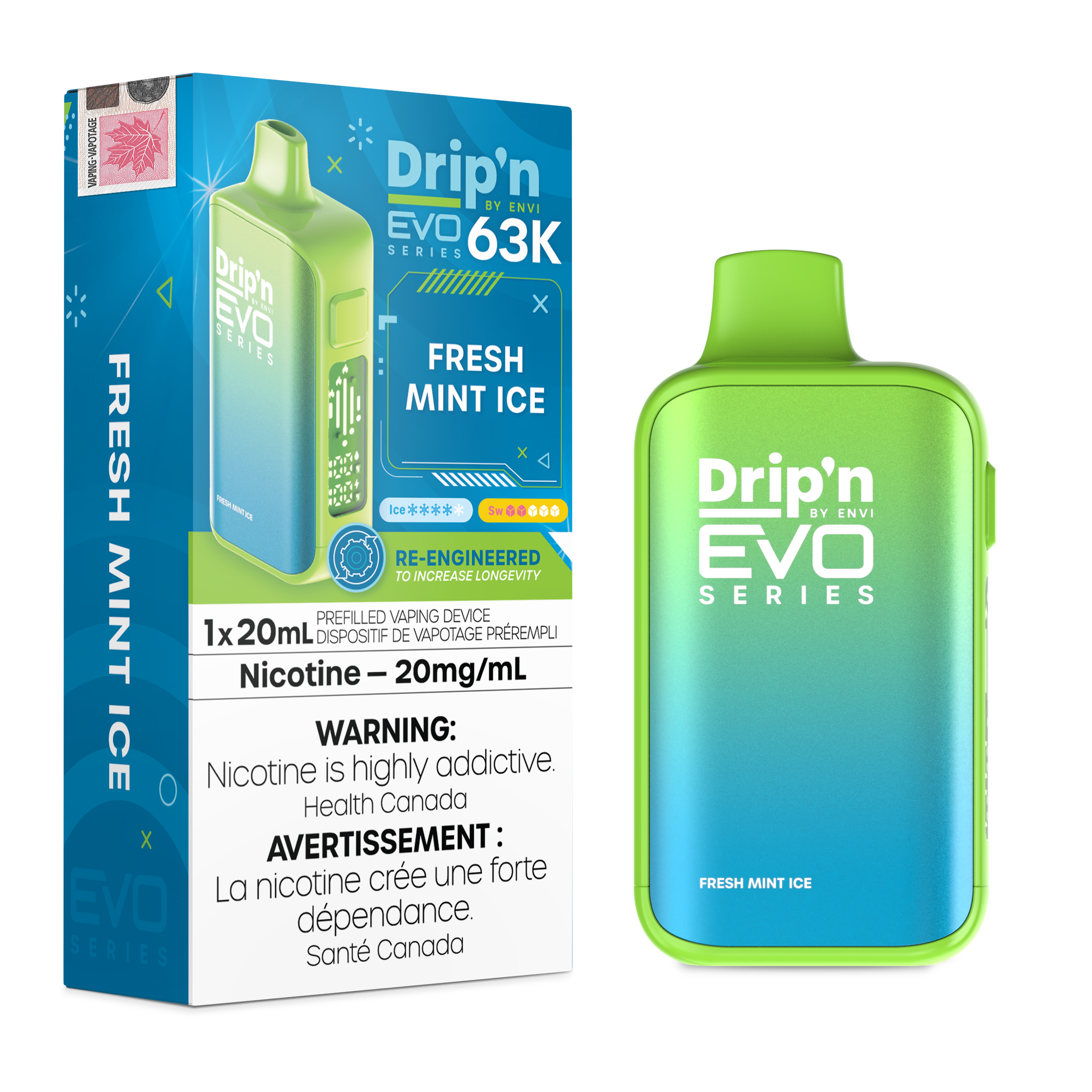 ENVI DRIP'N EVO 63K DISPOSABLE