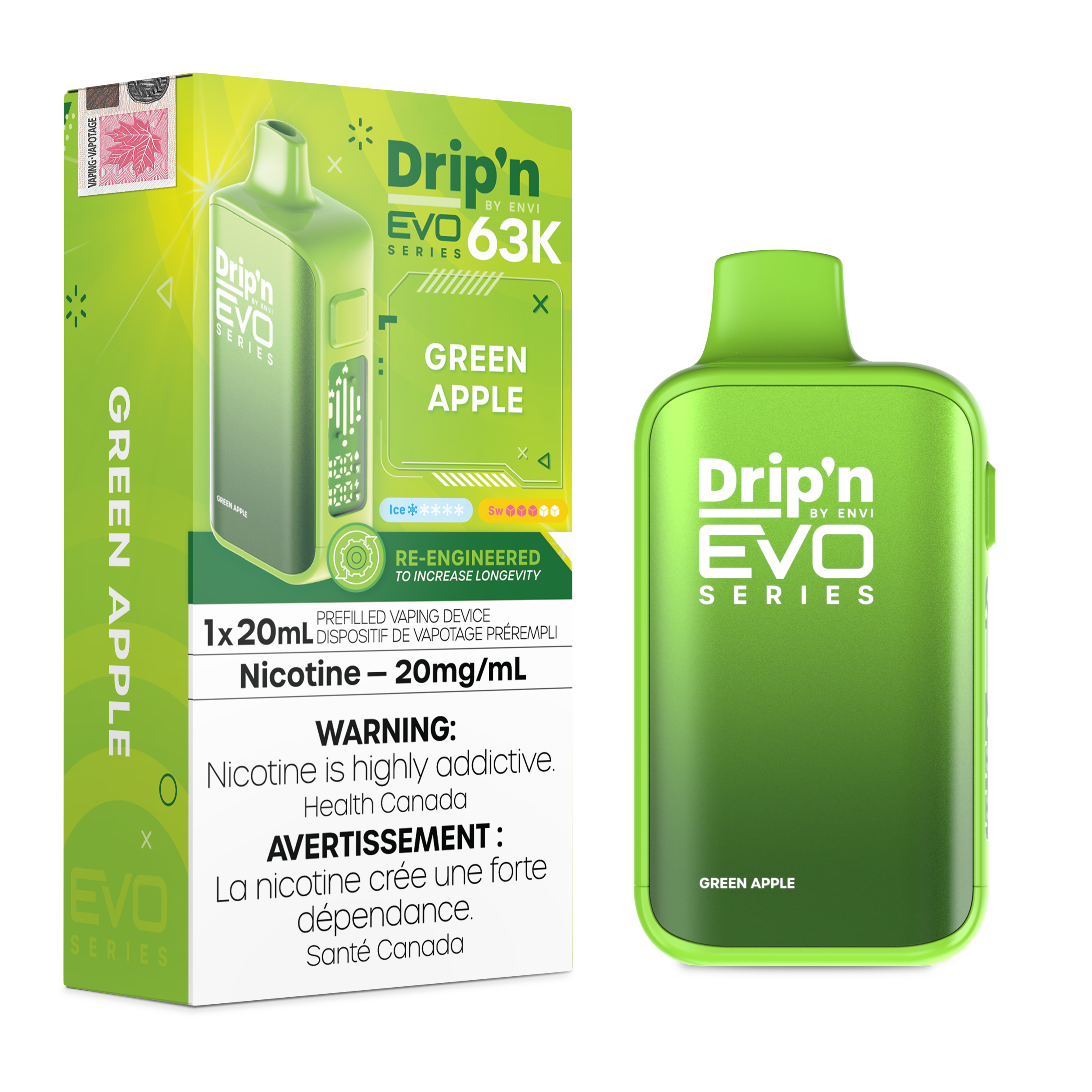 ENVI DRIP'N EVO 63K DISPOSABLE