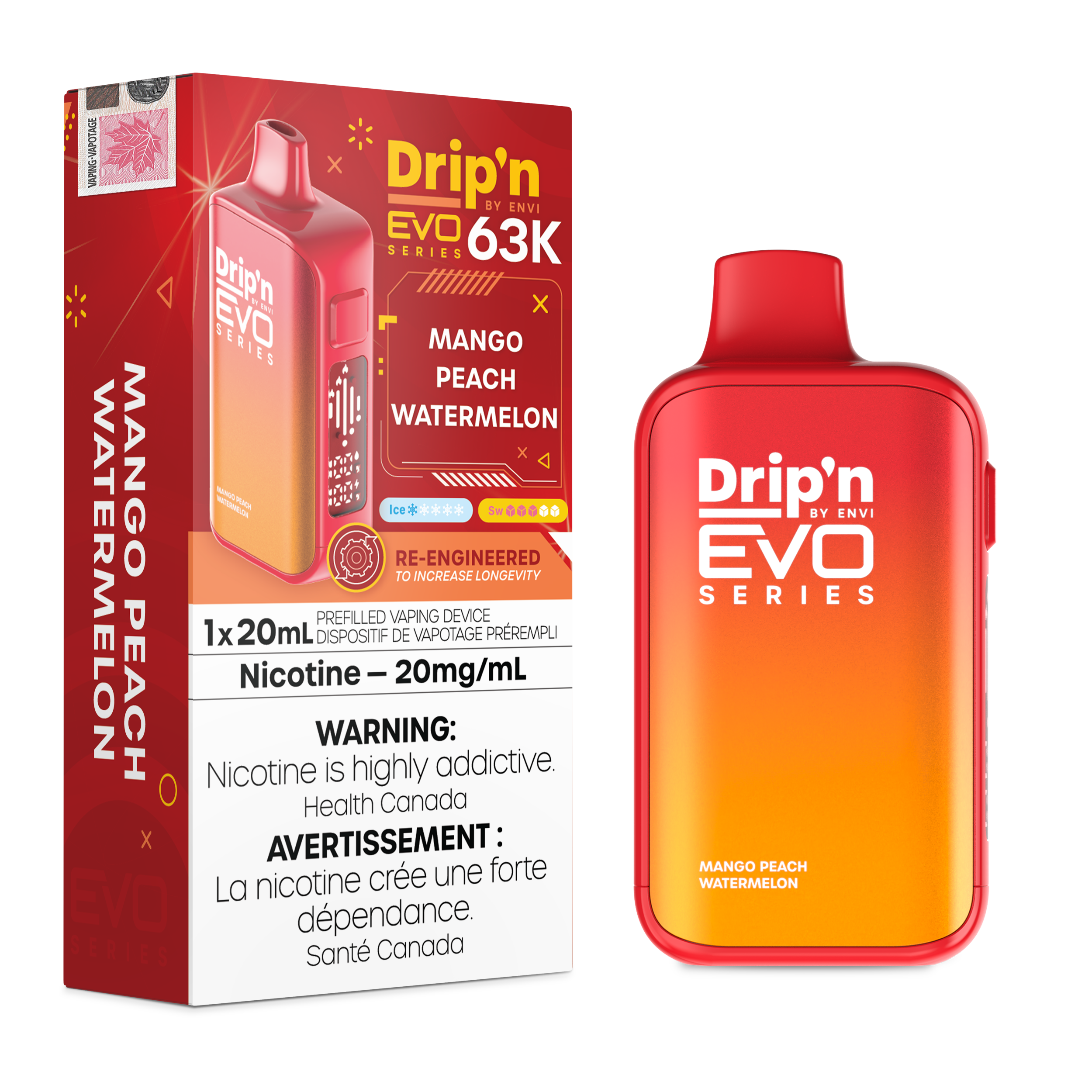 ENVI DRIP'N EVO 63K DISPOSABLE