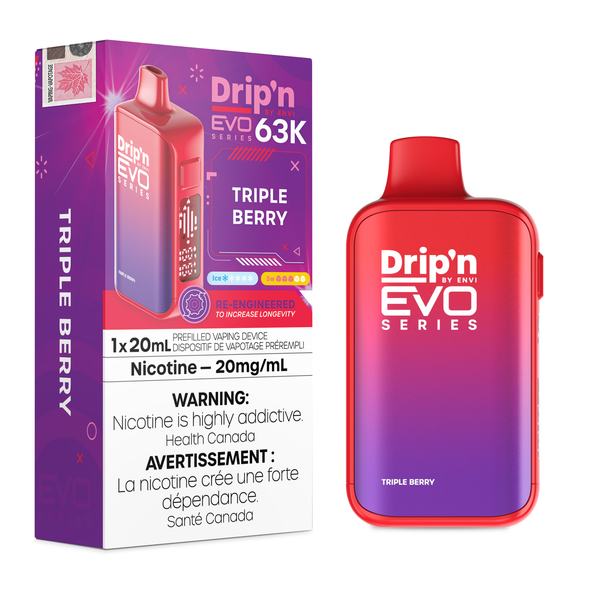 ENVI DRIP'N EVO 63K DISPOSABLE