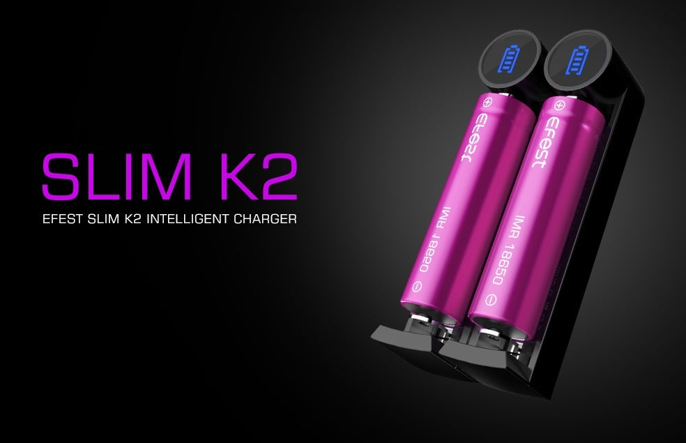 EFEST K2 BATTERY CHARGER 2BAY