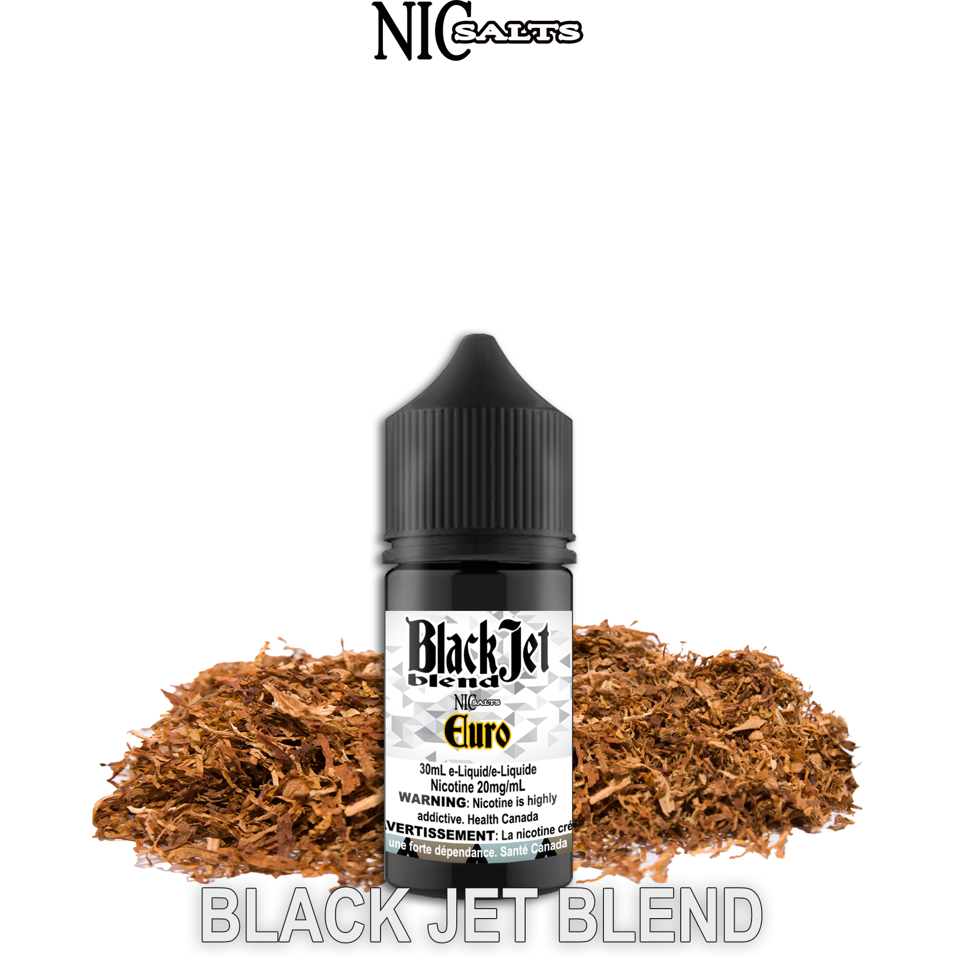 CUSTOM BLACK JET SALT - EURO