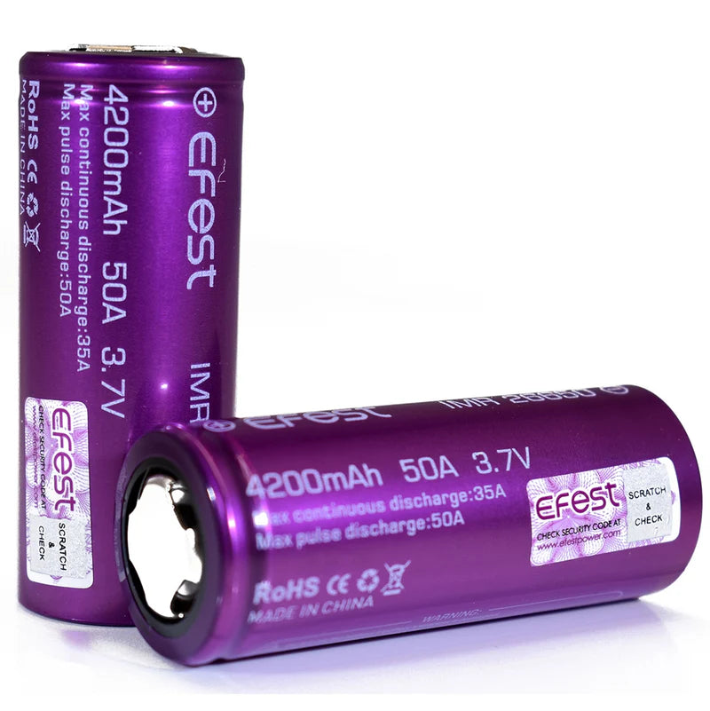 EFEST IMR 26650 4200MAH FT