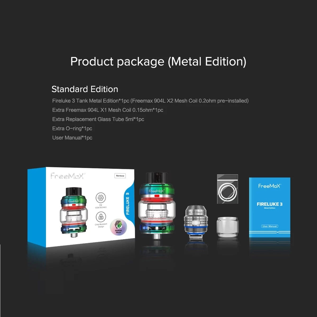 FREEMAX FIRELUKE 3 TANK