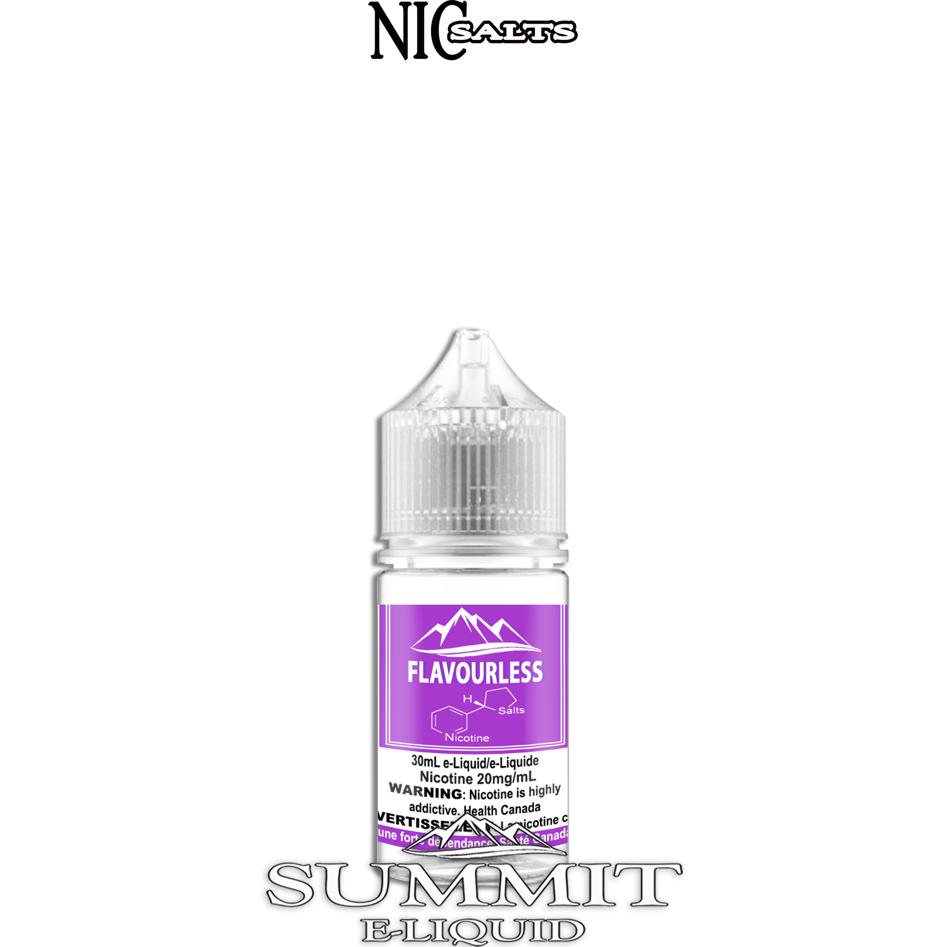 CUSTOM SUMMIT SALT - FLAVOURLESS