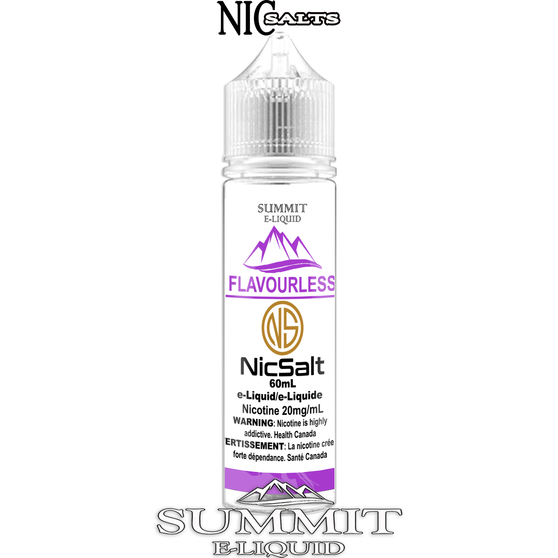 SUMMIT SALT - FLAVOURLESS 60ML
