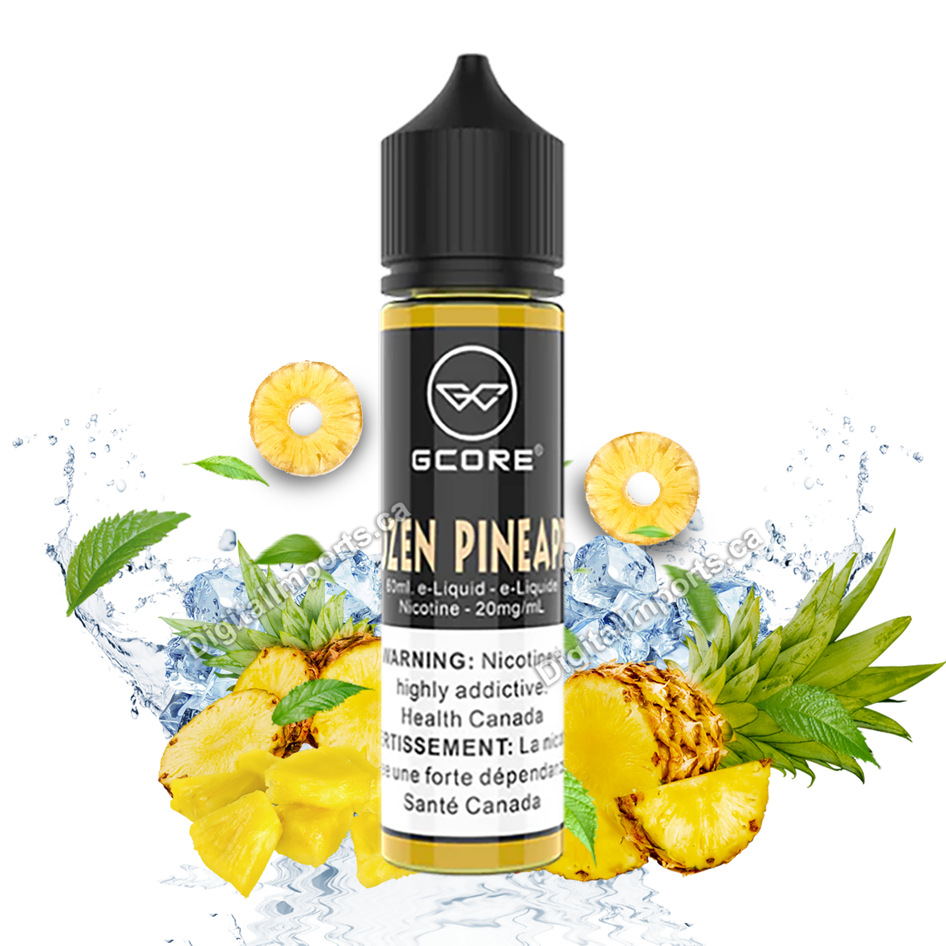 GCORE SALT - FROZEN PINEAPPLE 60ML