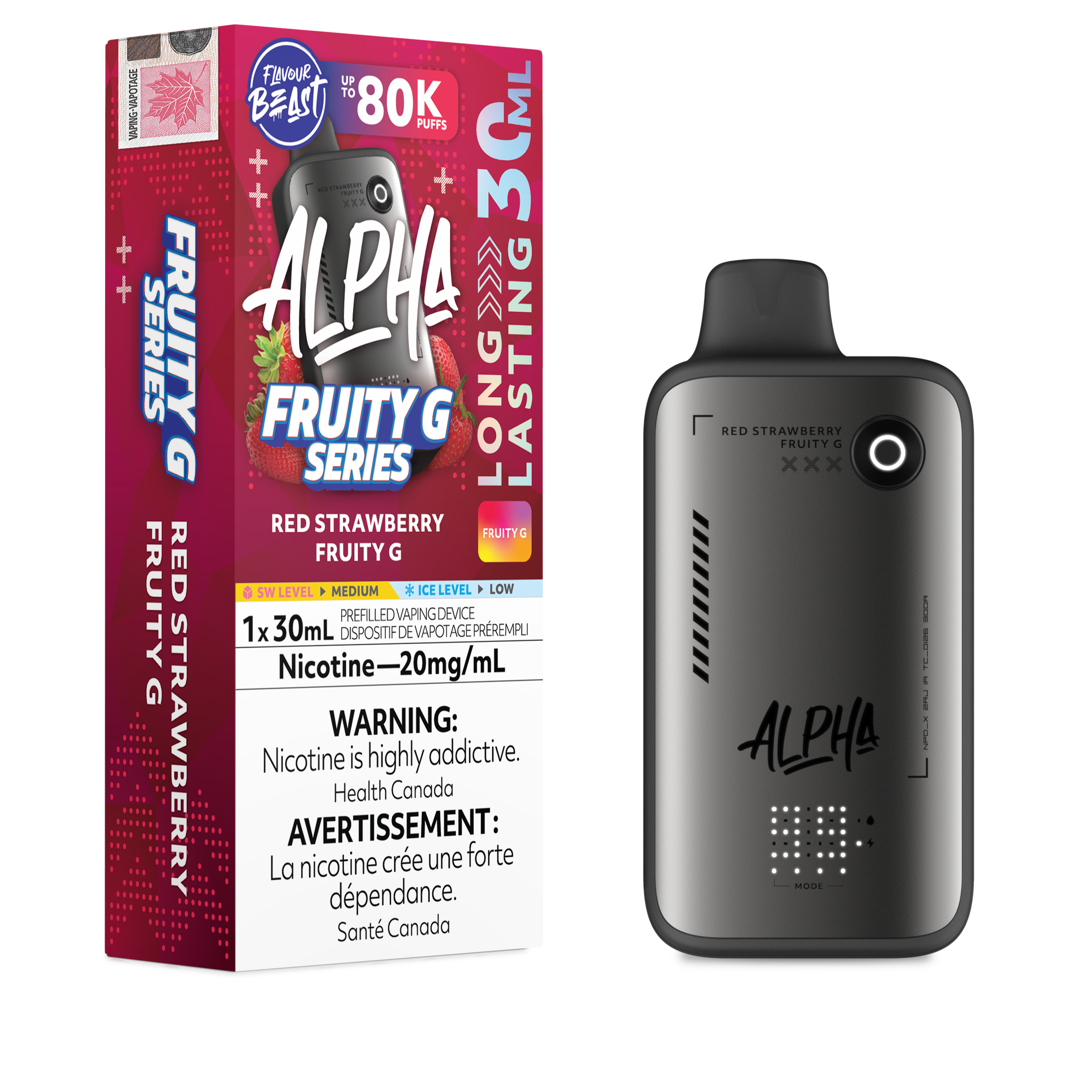 FLAVOUR BEAST ALPHA 80K DISPOSABLE