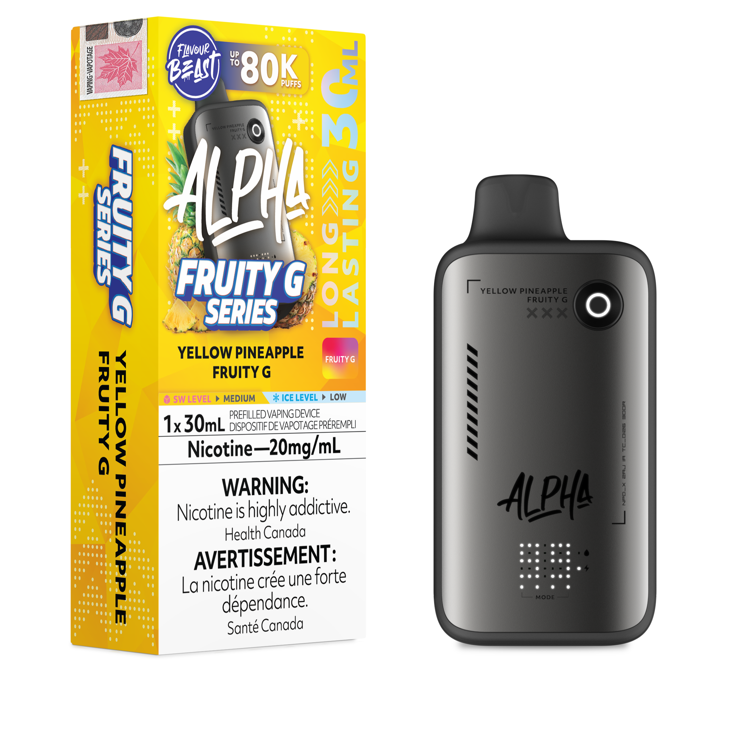 FLAVOUR BEAST ALPHA 80K DISPOSABLE
