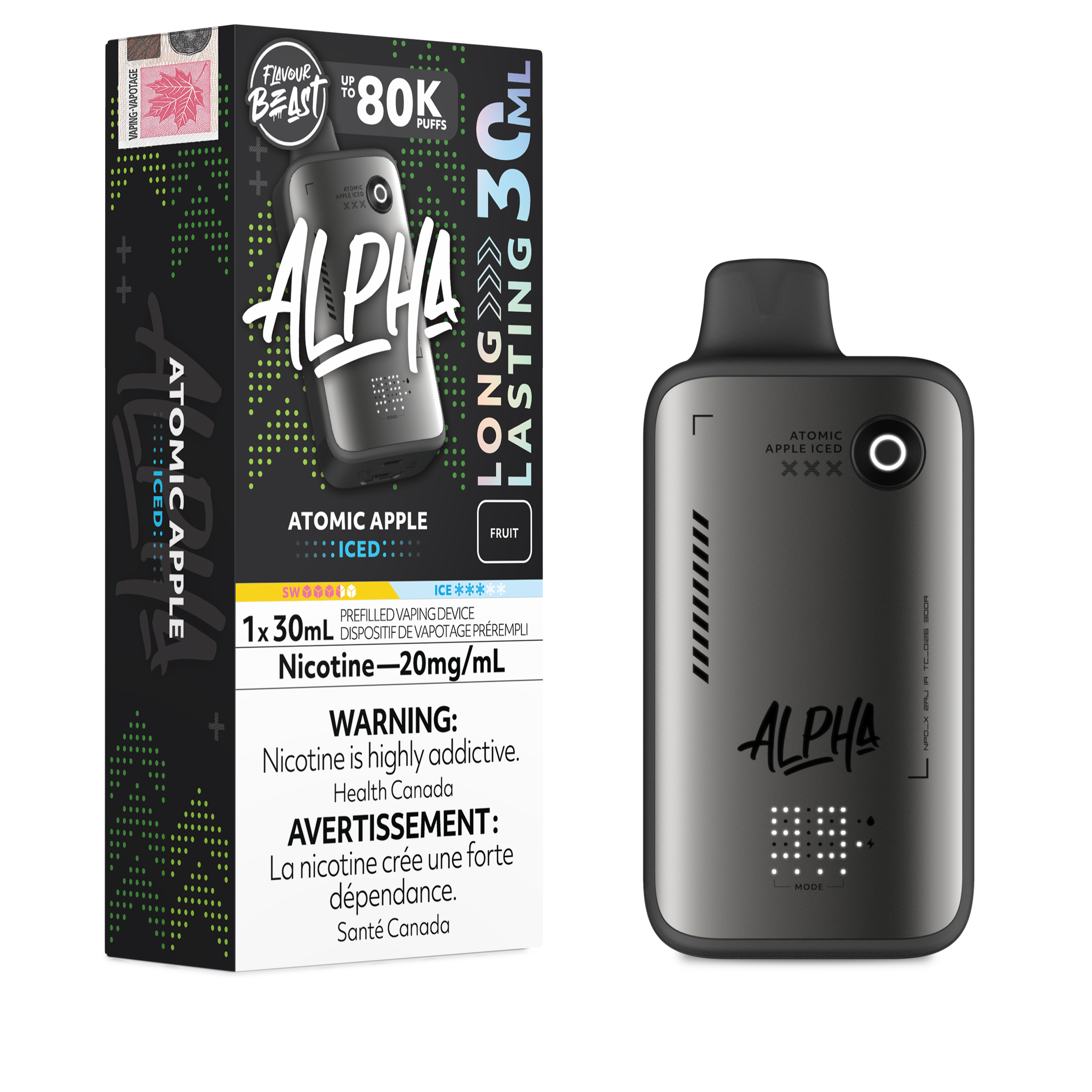 FLAVOUR BEAST ALPHA 80K DISPOSABLE